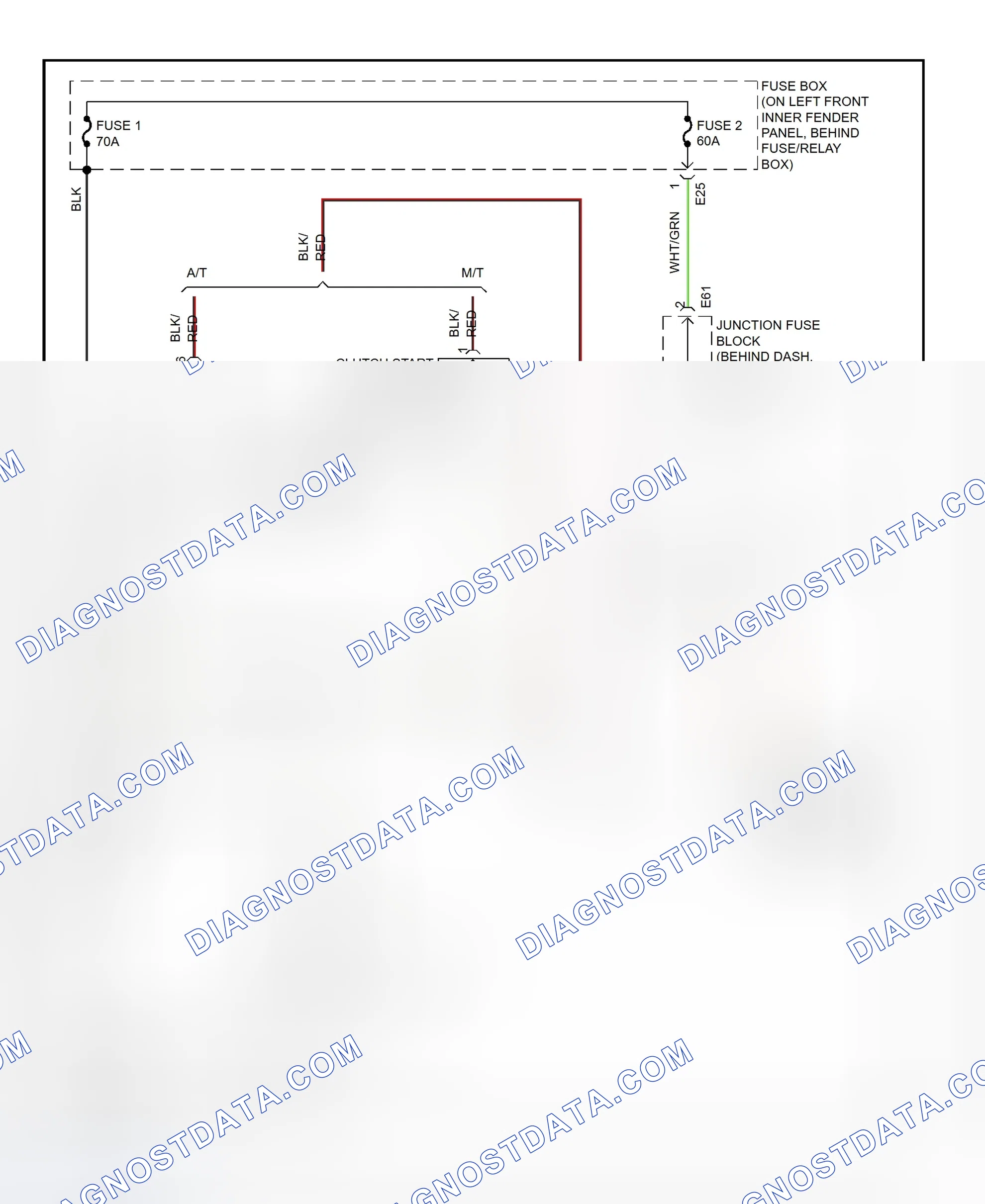 Scheme 3: Starting System Wiring Diagram (Swift)