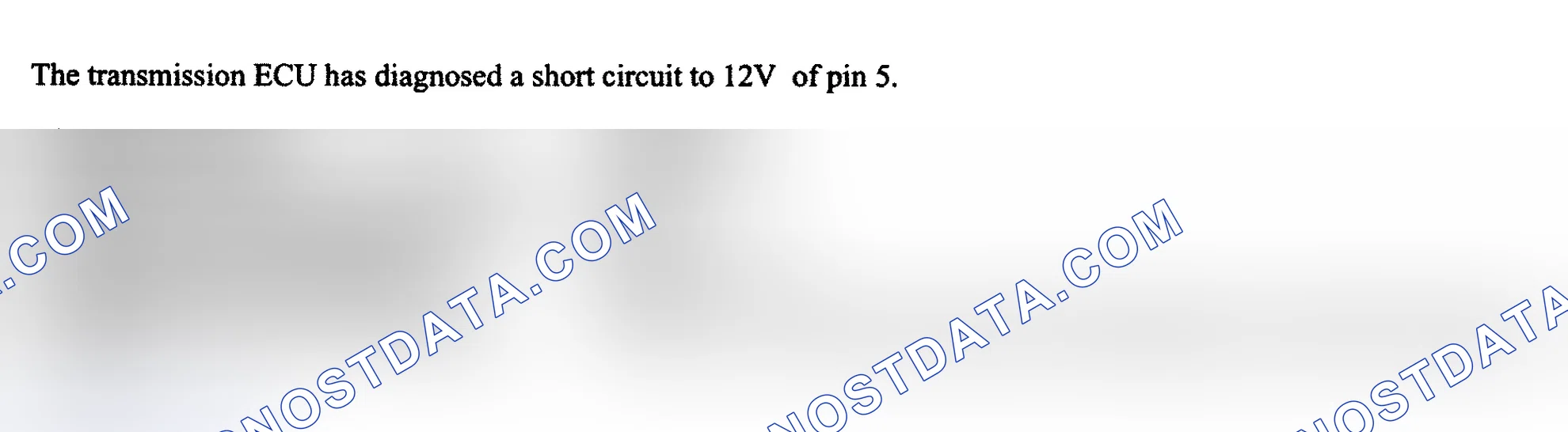 Scheme 45: FAULT CODE 10: PRESSURE REGULATOR CHECK (SHORT CIRCUIT TO VOLTAGE)/PRESSURE REGULATING SOLENOID (MV4