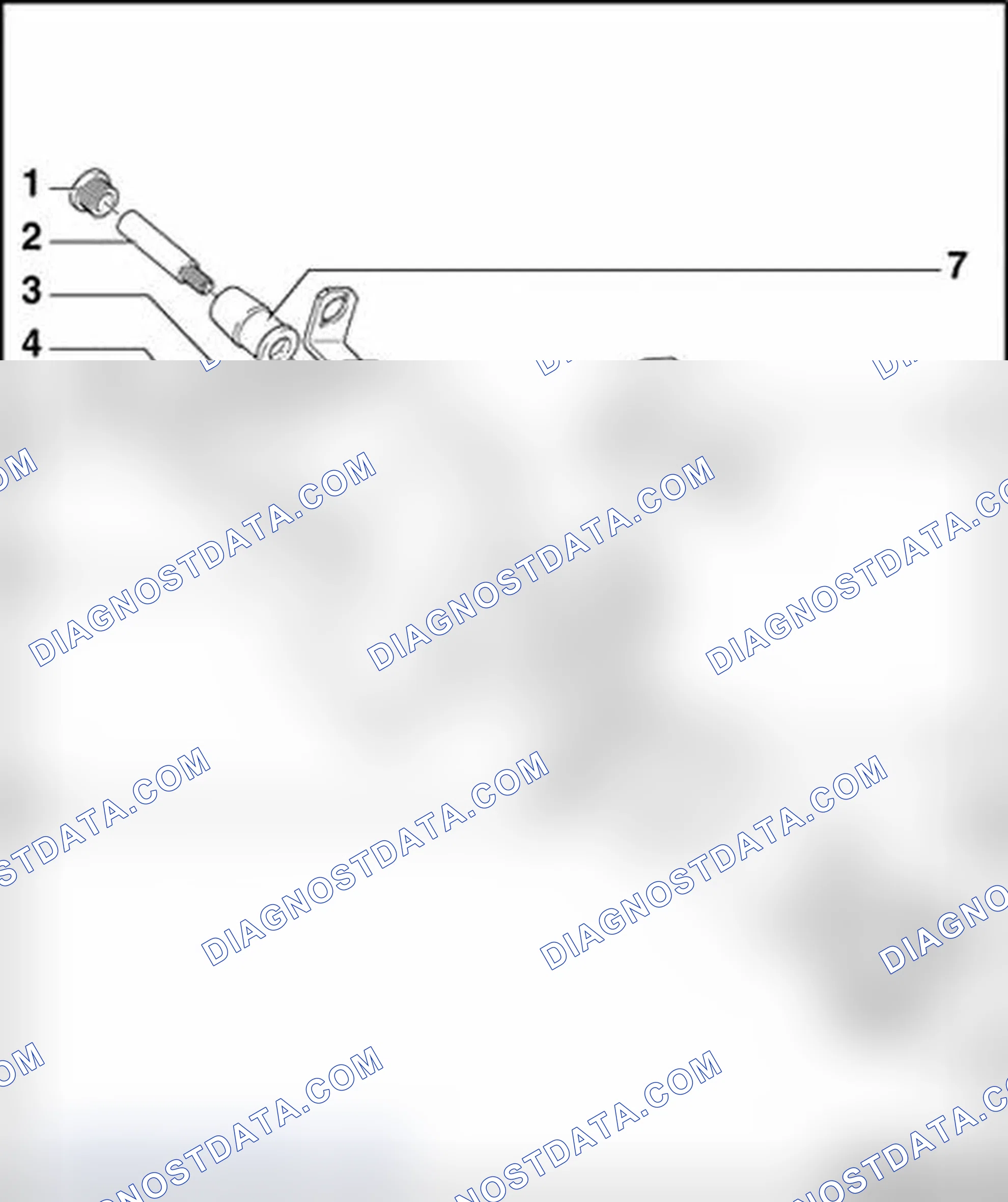 Scheme 121: Brake caliper, servicing