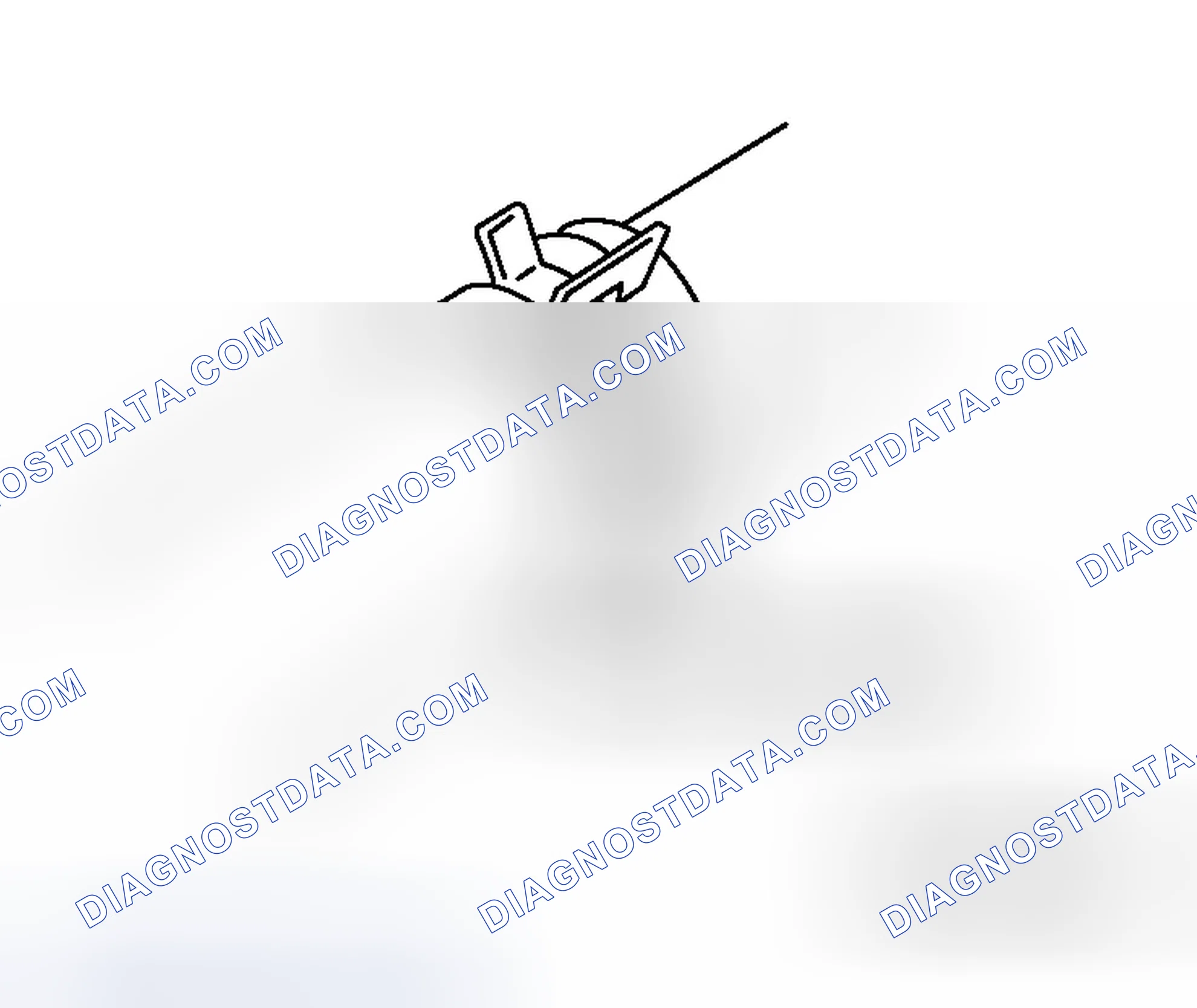 Scheme 67: << A >> RADIATOR UPPER HOSE DISCONNECTION