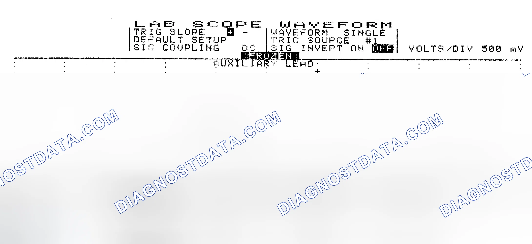 Scheme 10: Single Injector w/Excessive Current Flow - Current Pattern