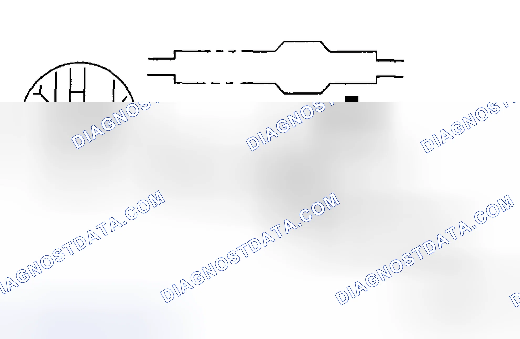 Scheme 287: Selector Cable Installation Note (AW6A-EL automatic transaxle models)