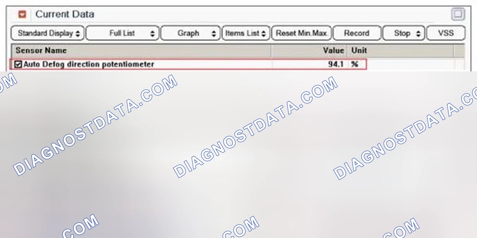 Scheme 126: Monitor Scantool Data