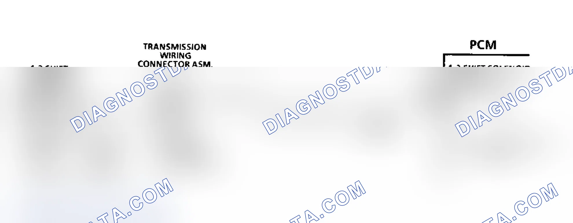 Scheme 460: Code 82 Schematic (Gasoline) Transmission 1-2 Error