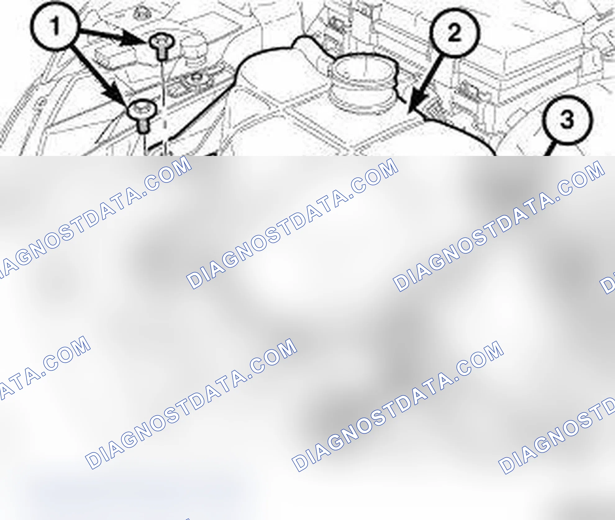 Scheme 26: 3.0L DIESEL COOLANT BOTTLE - REMOVAL