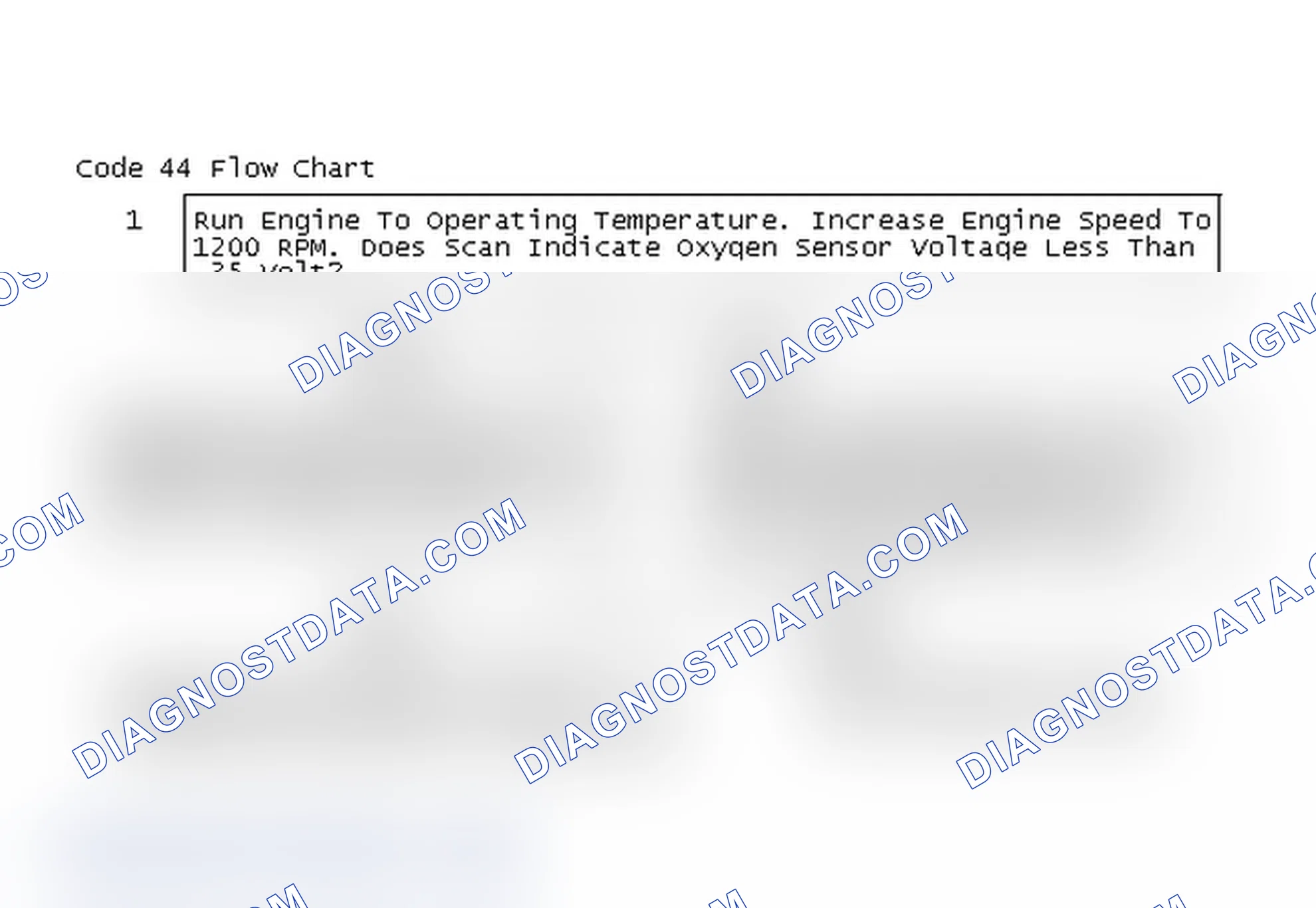 Scheme 230: Code 44 Flow Chart