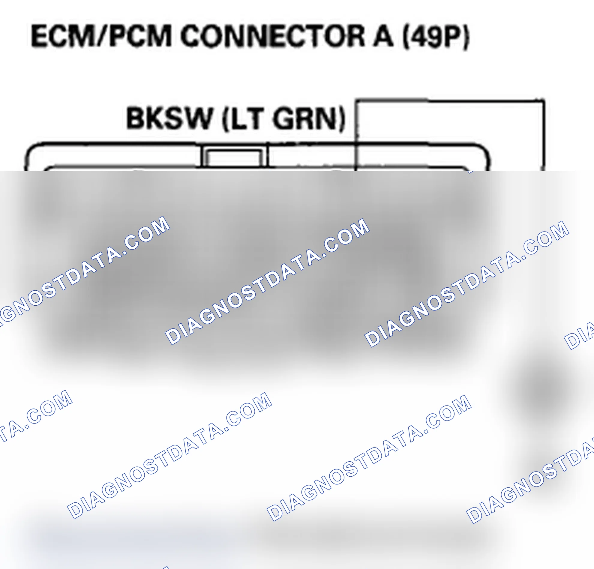 Scheme 353: Brake Pedal Position Switch Signal Circuit Troubleshooting