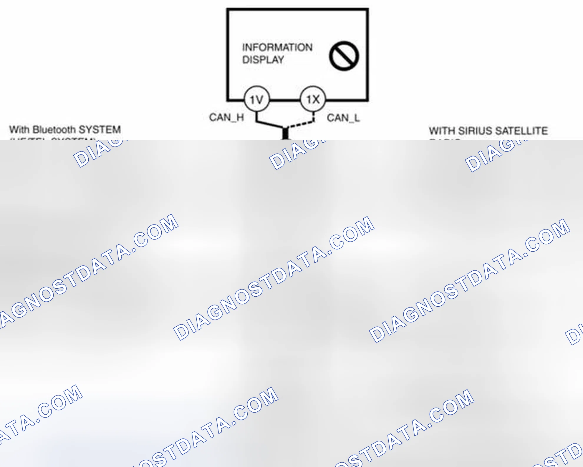 Scheme 36: Information Display And Connector C-49 (Open Circuit) System Wiring Diagram