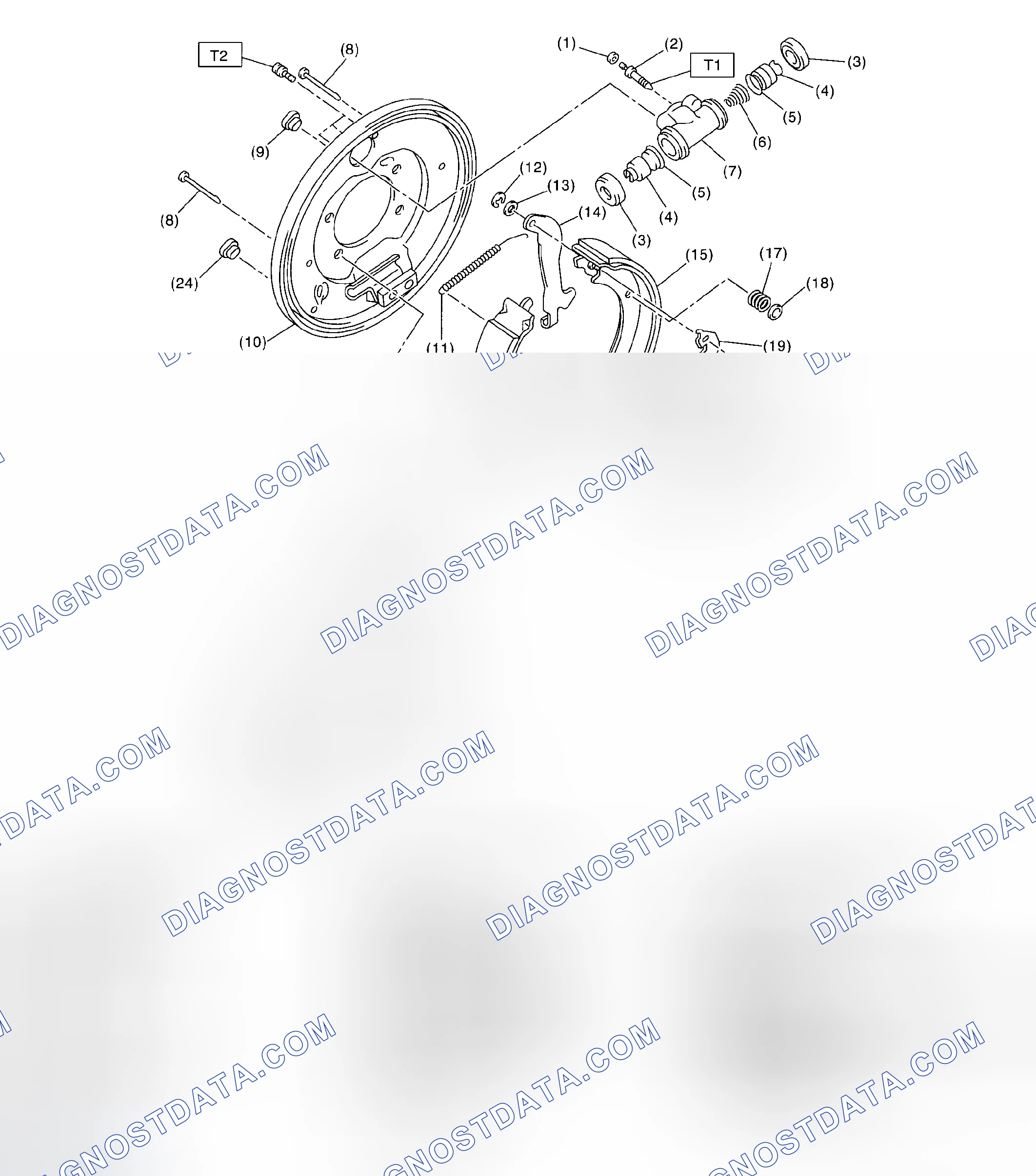 Scheme 11: REAR DRUM BRAKE