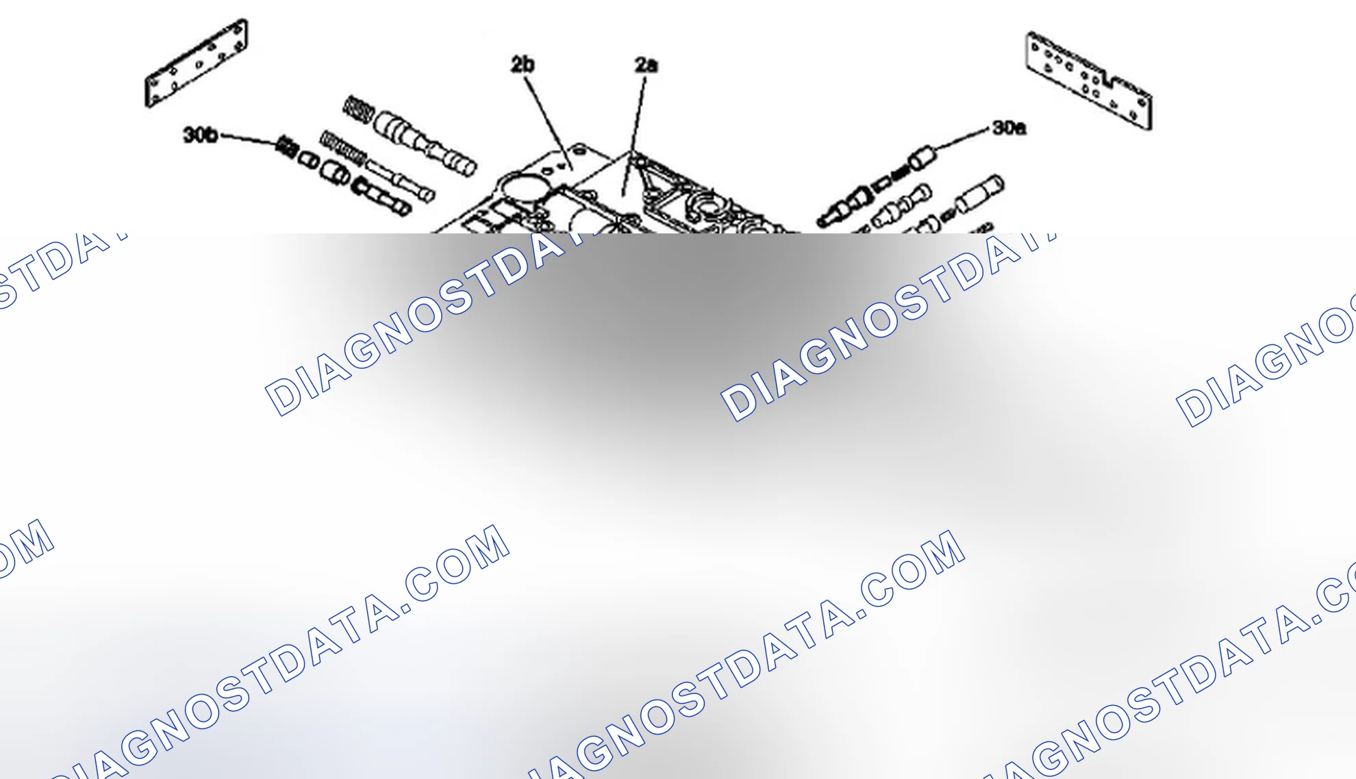 Scheme 89: Identifying Overlap Regulating Valve Location - Transmission 722.6