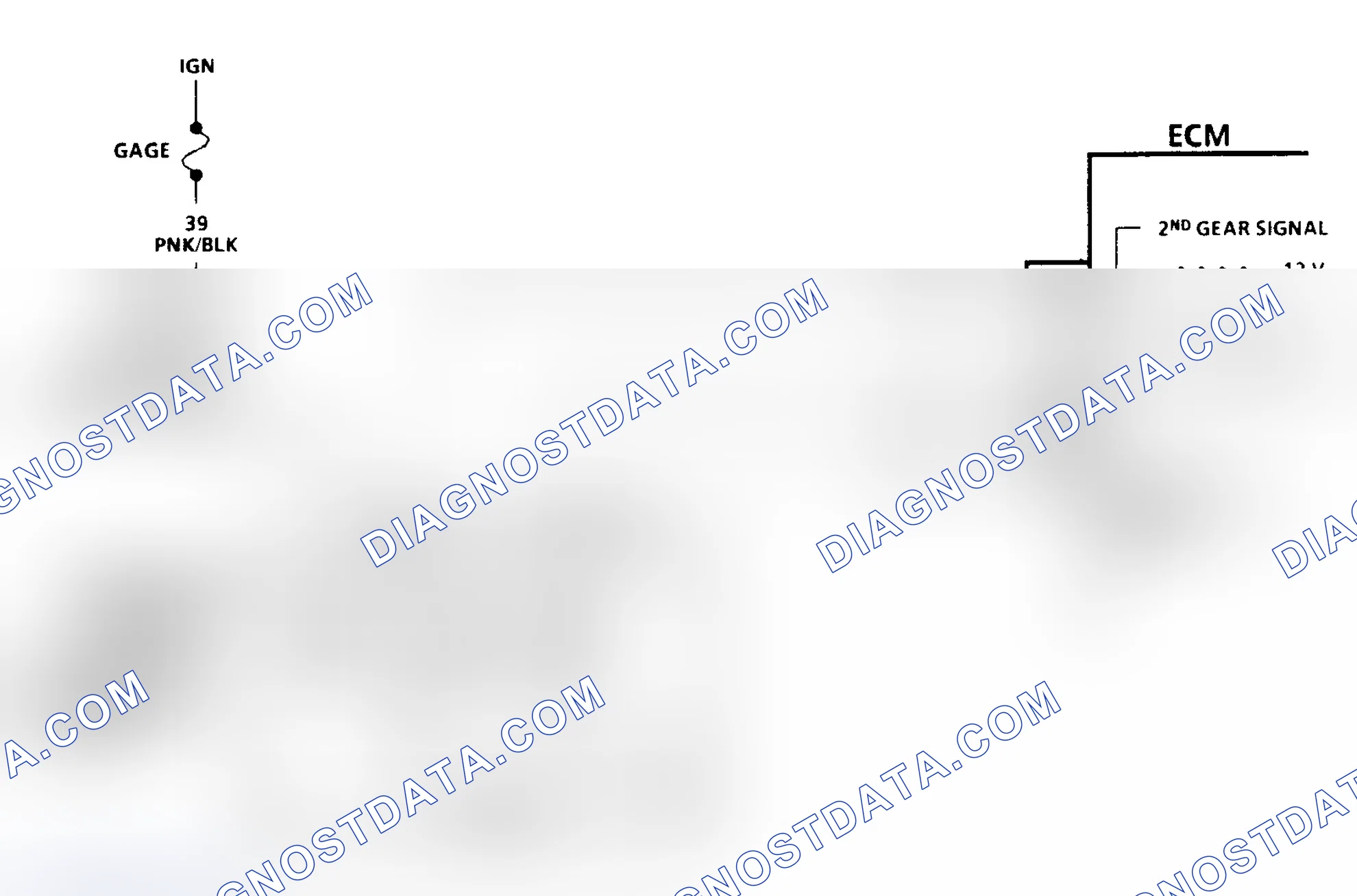 Scheme 231: Code 62, Schematic, W Body, Gear Switch Error