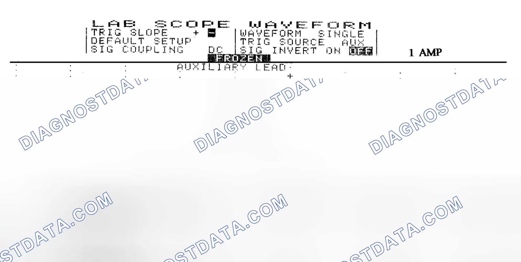 Scheme 20: Single Injector w/Normal Current Flow - Current Pattern
