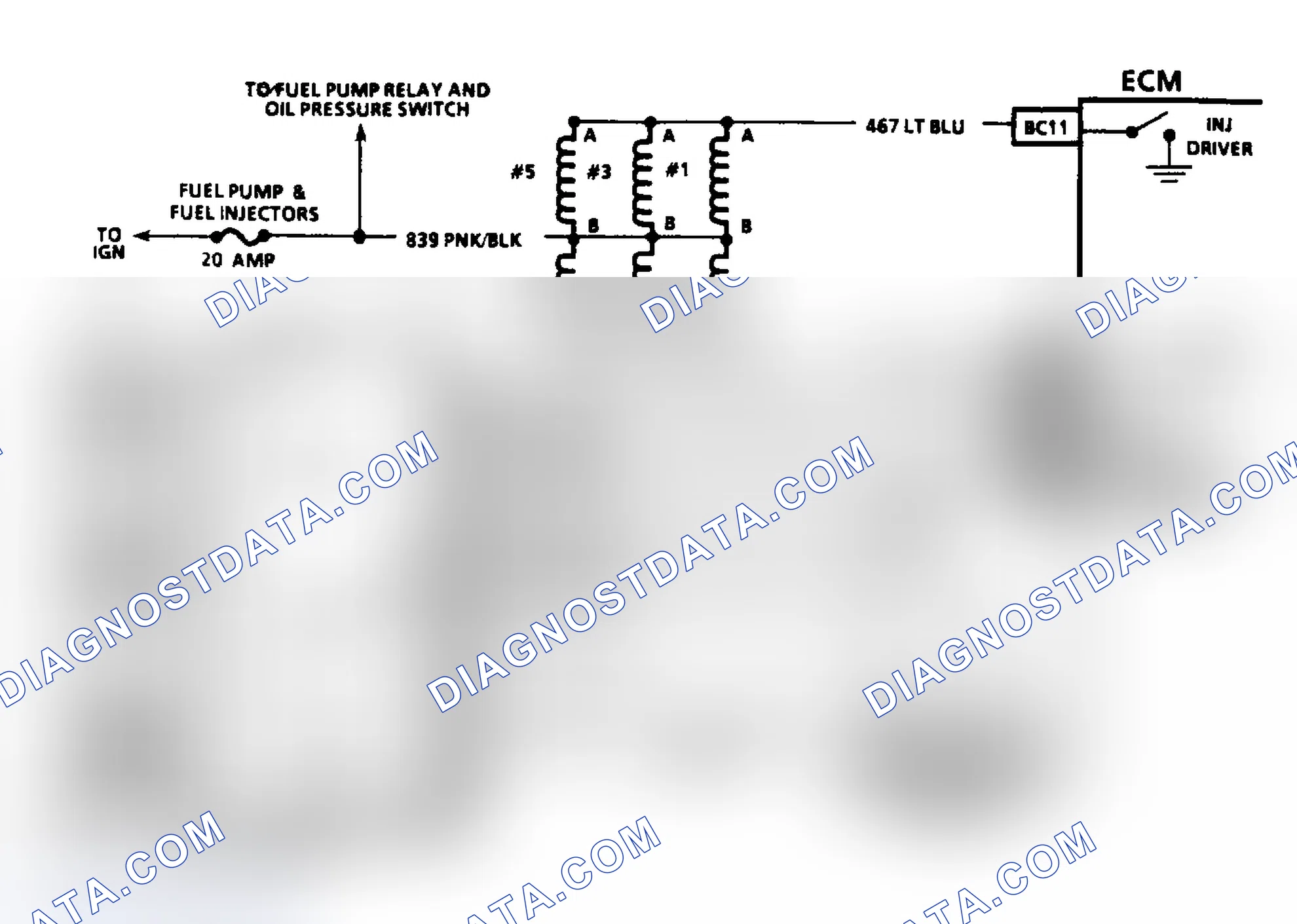 Scheme 14: Chart A3: Cranks But Won't Run Ckt Diag (3.3L N Body)