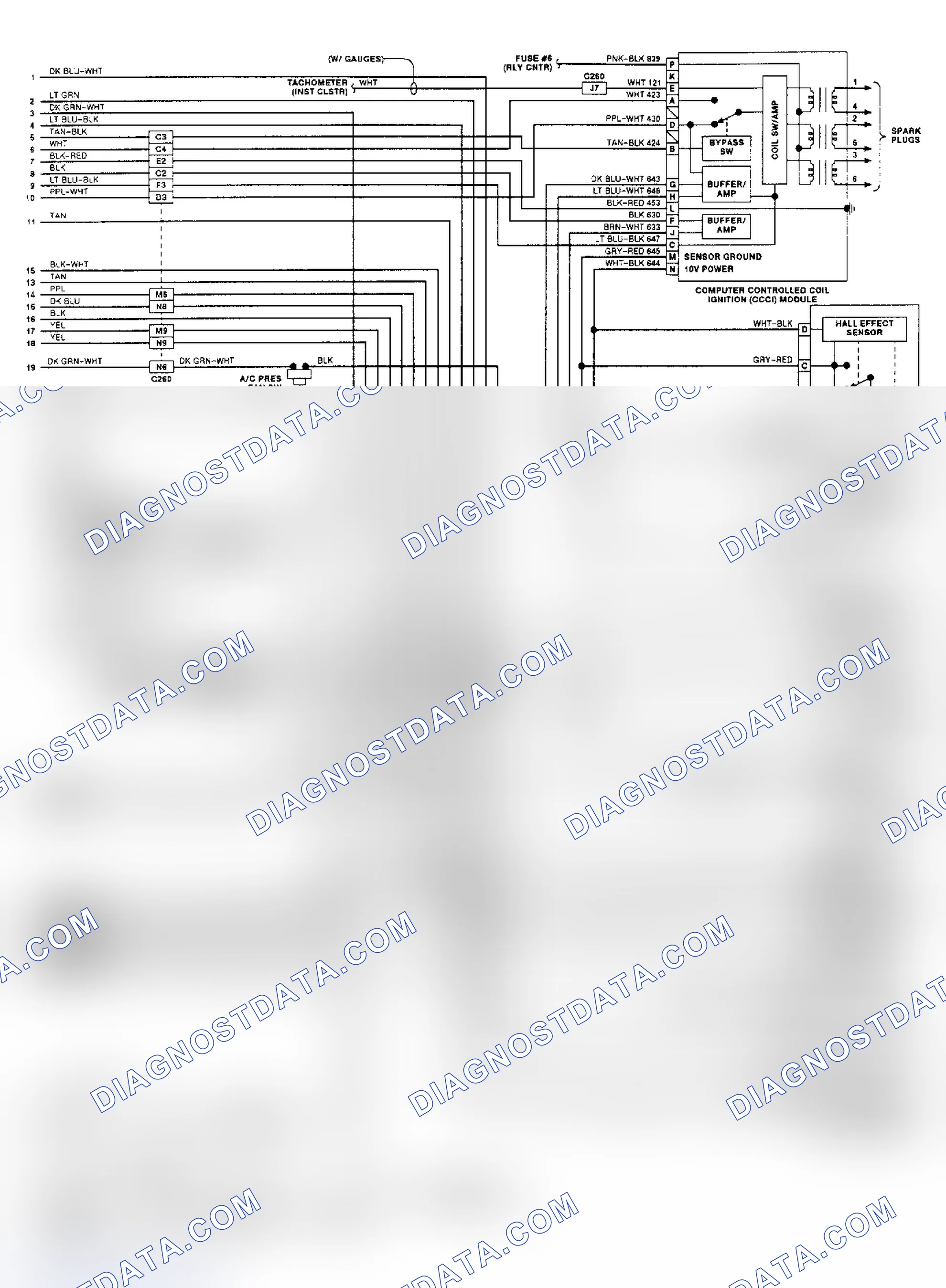 Scheme 21: 3.8L (VIN L) PCM Wiring Diagram (Bonneville SE - 2 Of 2)
