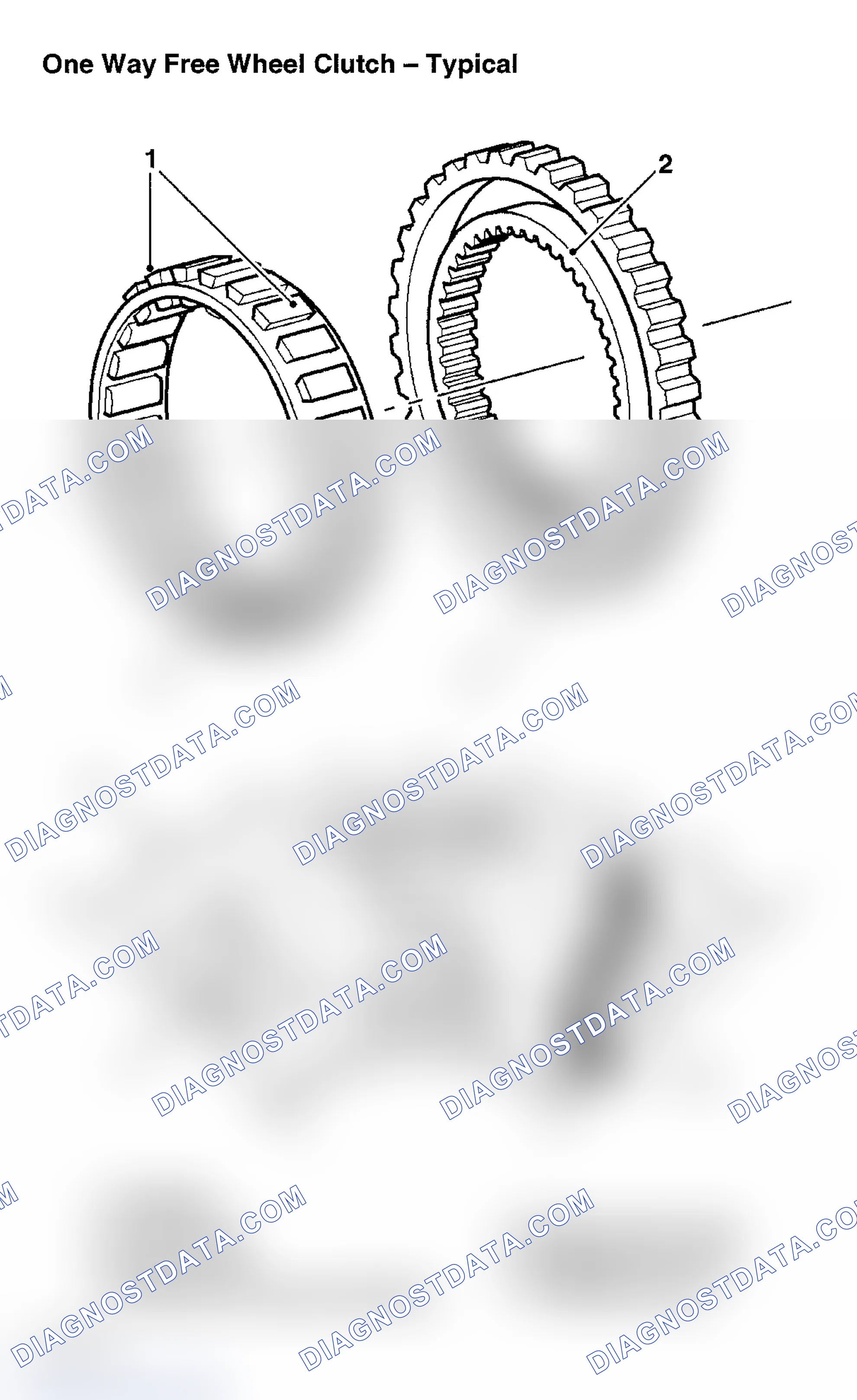 Scheme 23: ONE-WAY FREE WHEEL CLUTCH