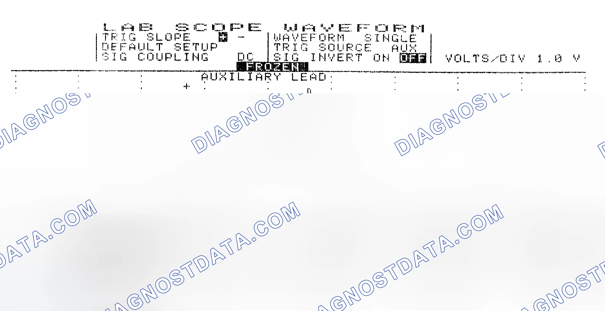 Scheme 19: Single Injector w/Excessive Current Flow - Current Pattern