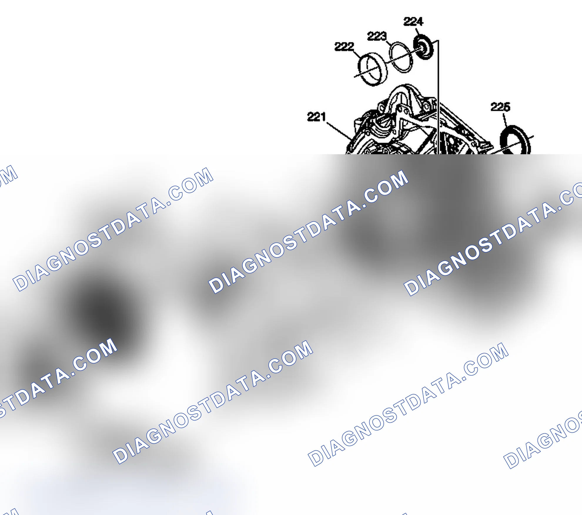 Scheme 76: Torque Converter, Support and Fluid Pump Housing Assembly