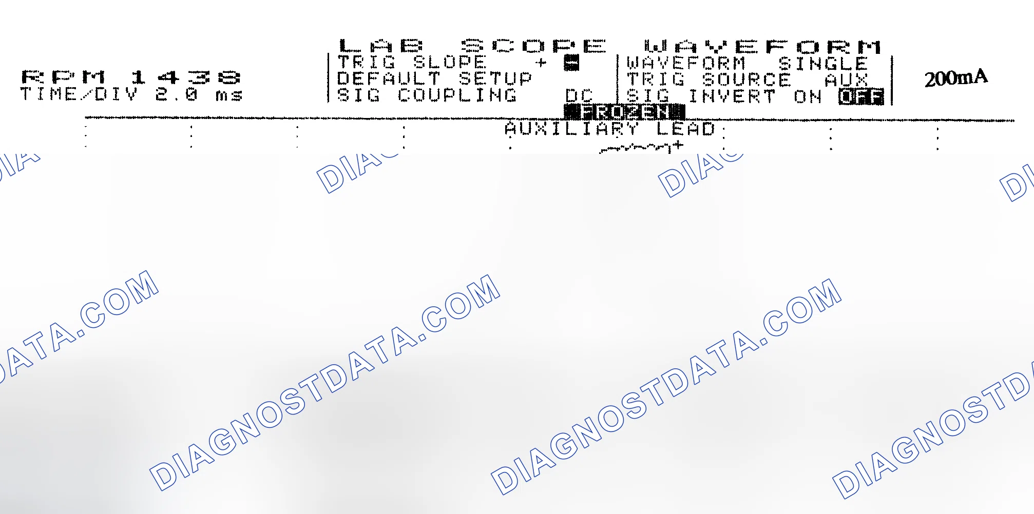 Scheme 15: Single Injector w/Normal Current Flow - Current Pattern