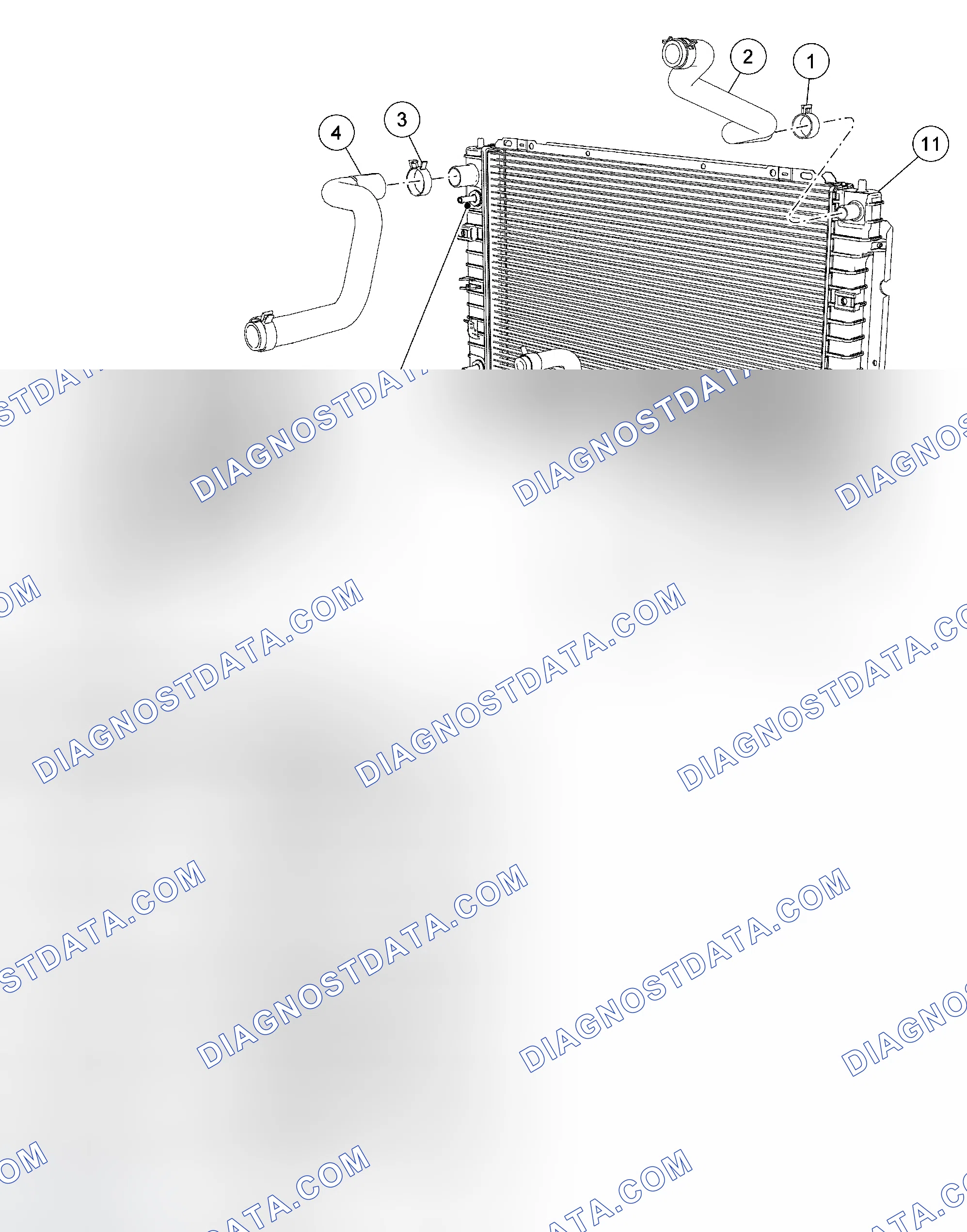 Scheme 15: Radiator - 2.3L