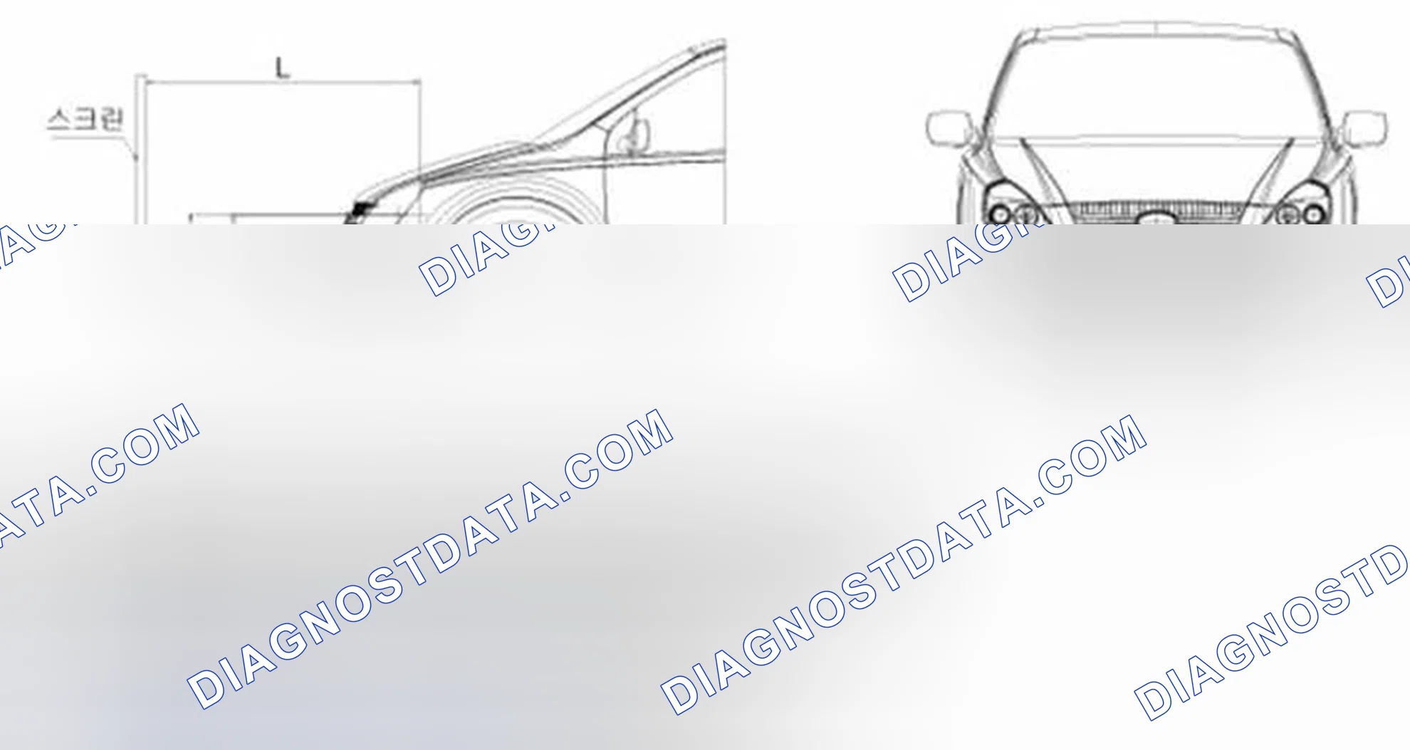 Scheme 6: Head Lamp And Fog Lamp Aiming Point