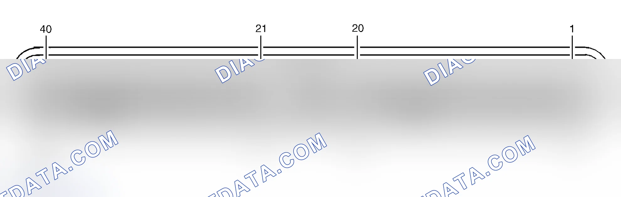 Scheme 86: PCM Harness Connector End Views - (Except "C" & "H" Bodies (C2/Clear))
