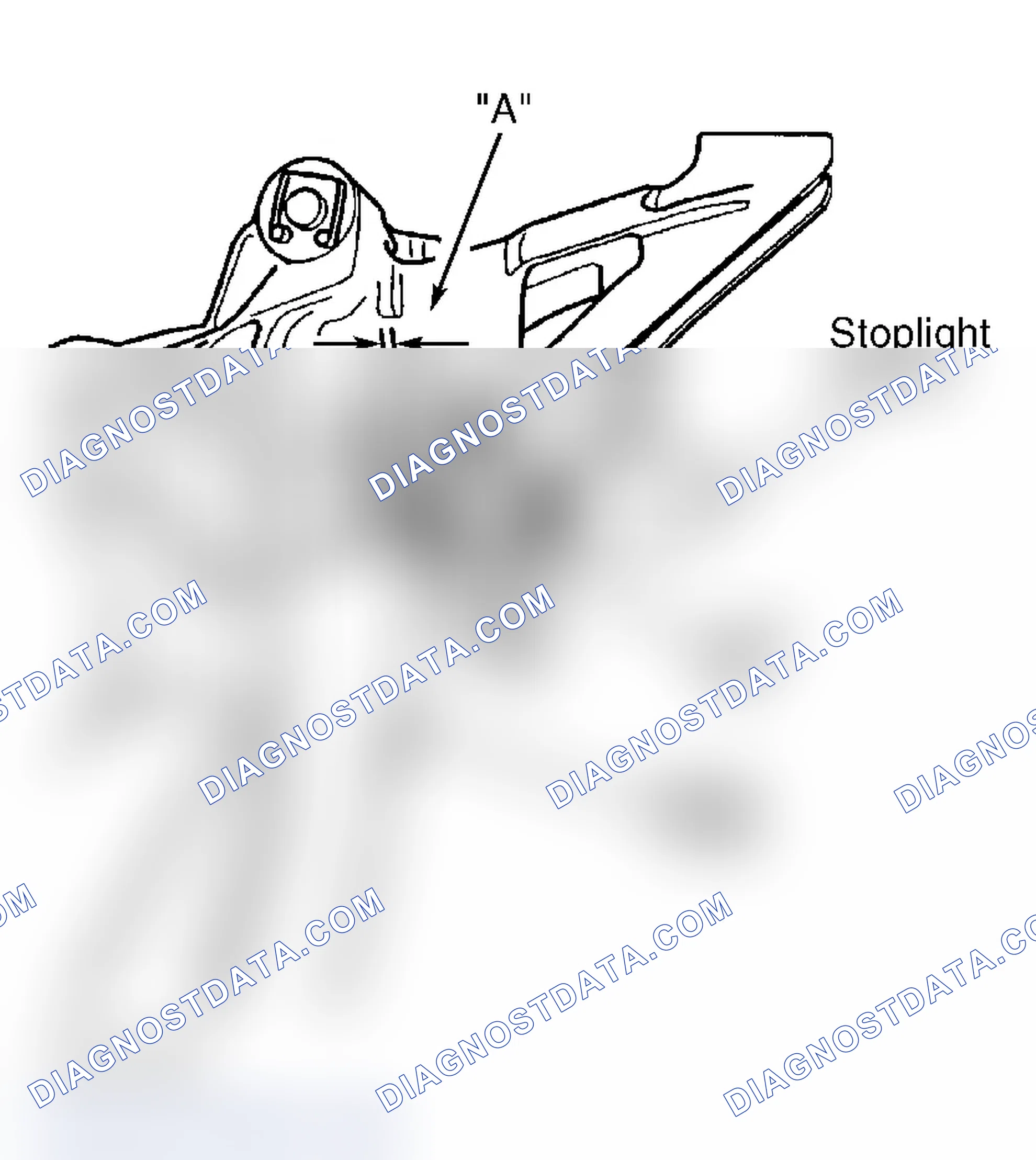 Scheme 1: Pedal Bracket With Internal Thread For Brake Light Switch