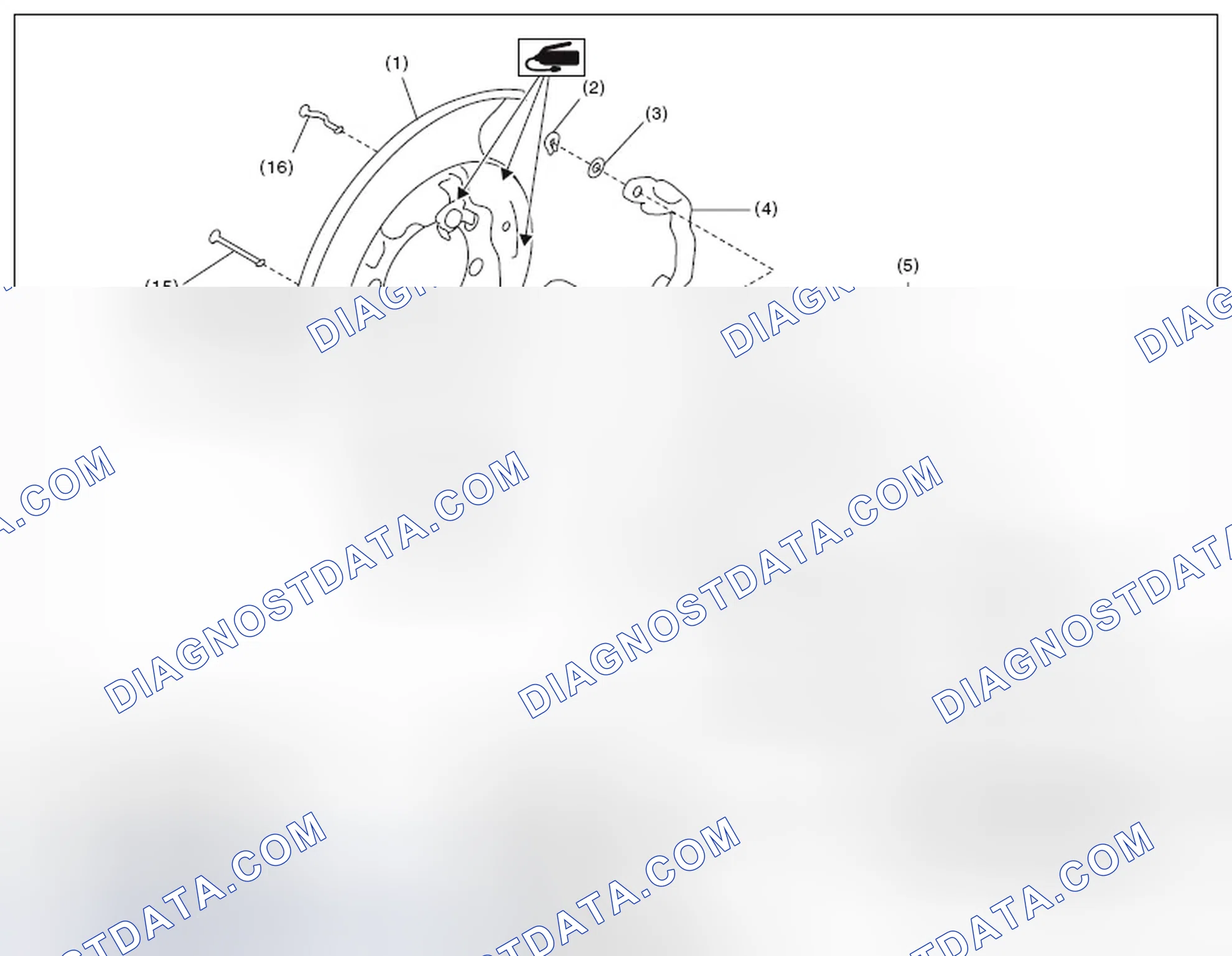 Scheme 9: PARKING BRAKE (REAR DISC BRAKE)