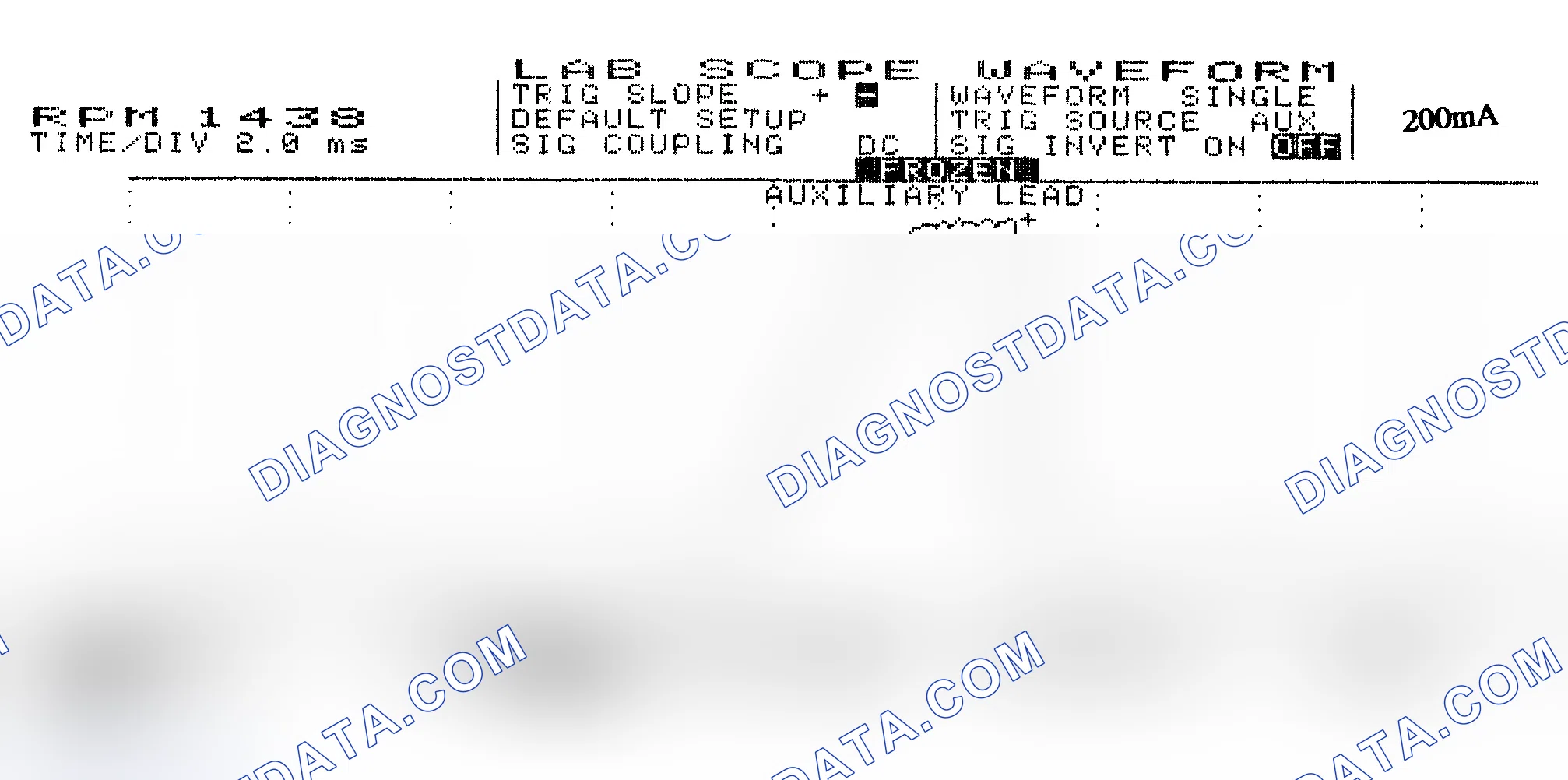 Scheme 15: Single Injector w/Normal Current Flow - Current Pattern