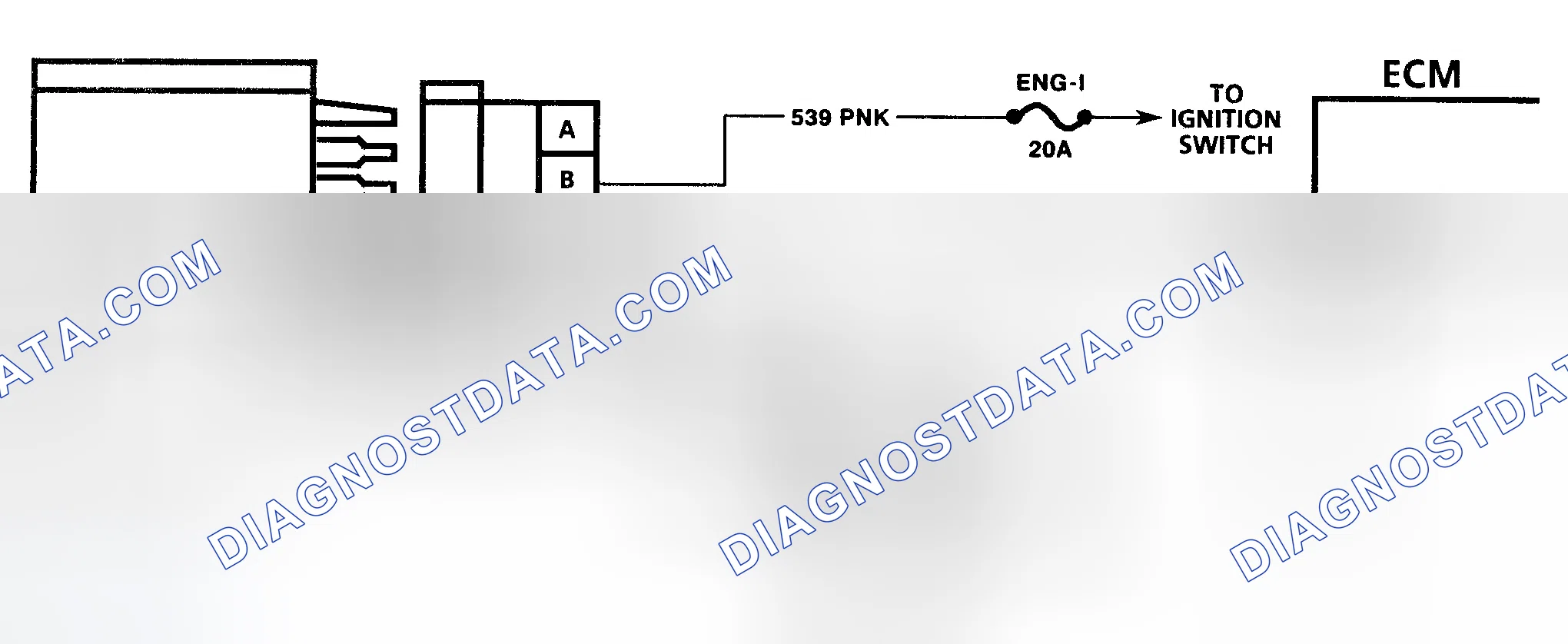 Scheme 222: Code 43 Schematic ("C" & "K" Series) Knock Sensor With Spark Control Module