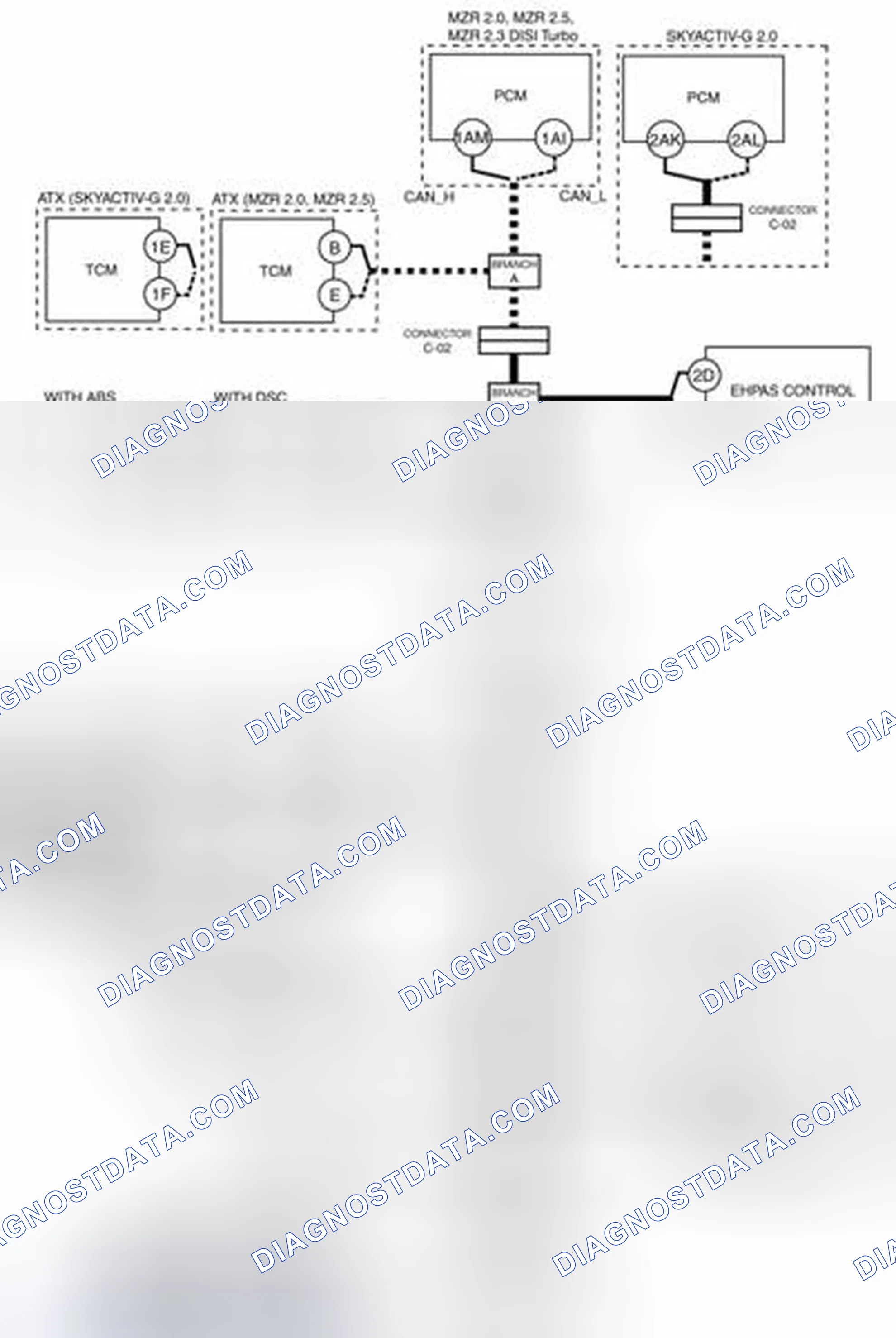 Scheme 26: BSM Control Module (LH) And Connector C-24 (Open Circuit) System Wiring Diagram