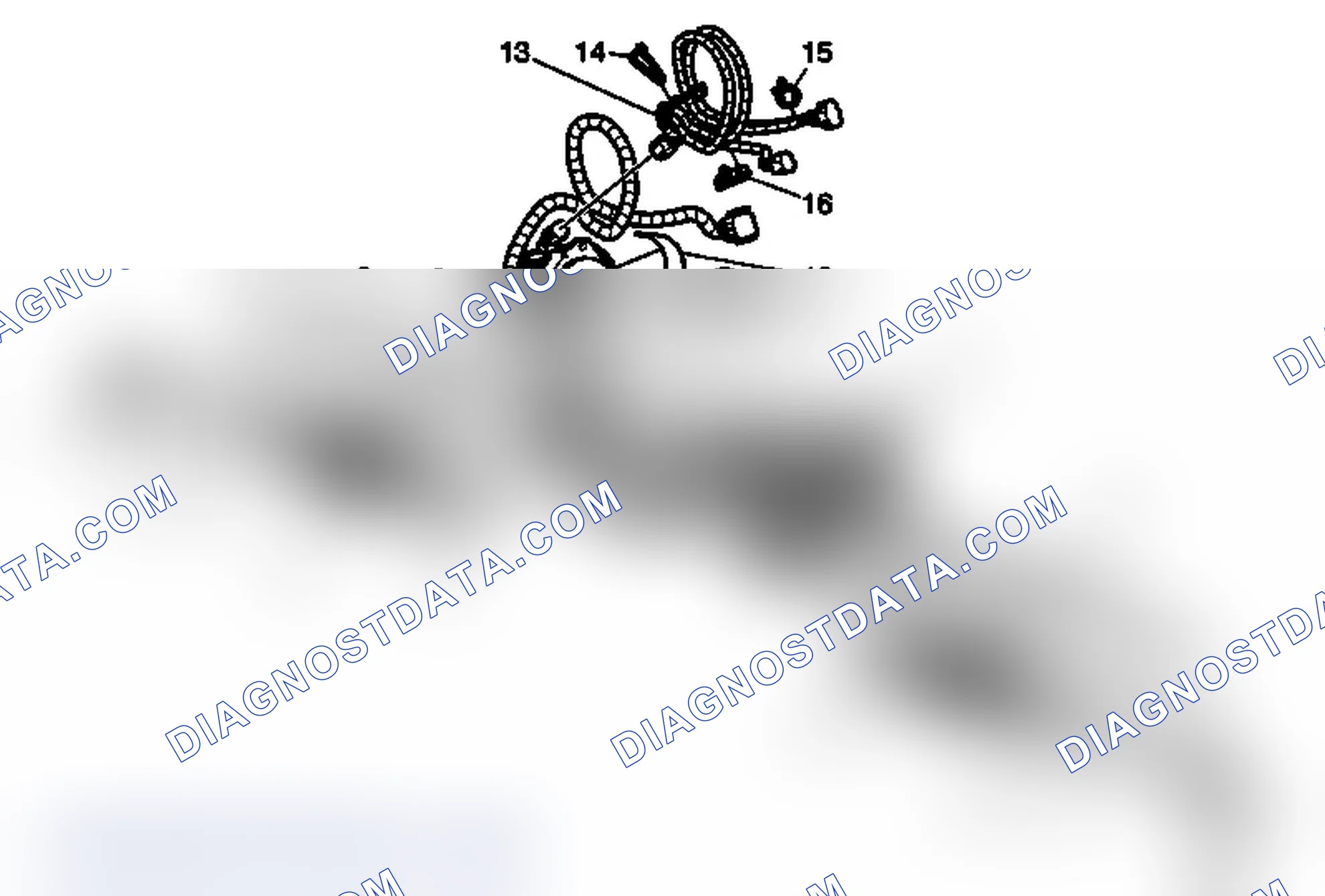 Scheme 4: Power Steering Gear Disassembled View (Two Mode Hybrid)