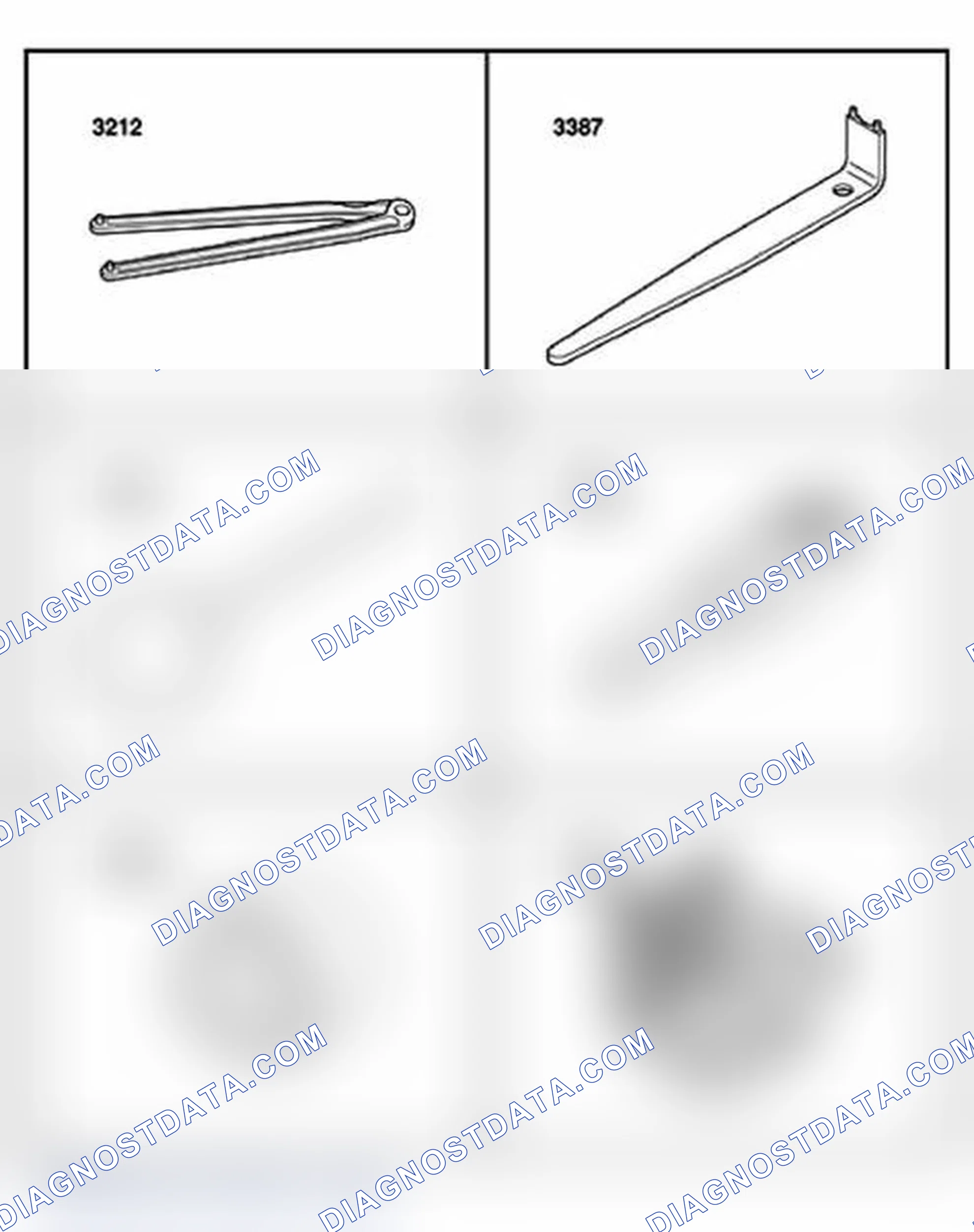 Scheme 108: Special tools and equipment