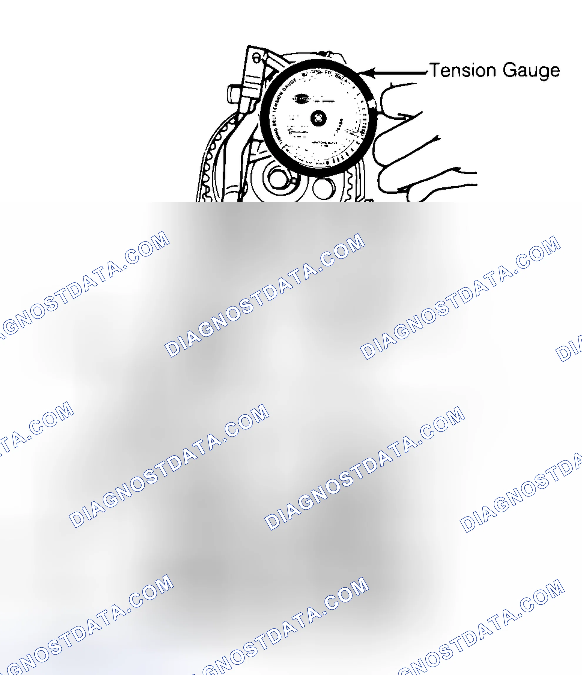 Scheme 3: Adjusting Typical Timing Belt Tension