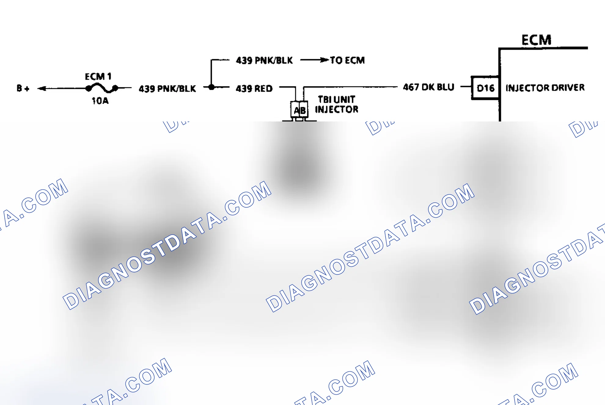 Scheme 1: HEI Ignition & Injector Circuits (2.5L)