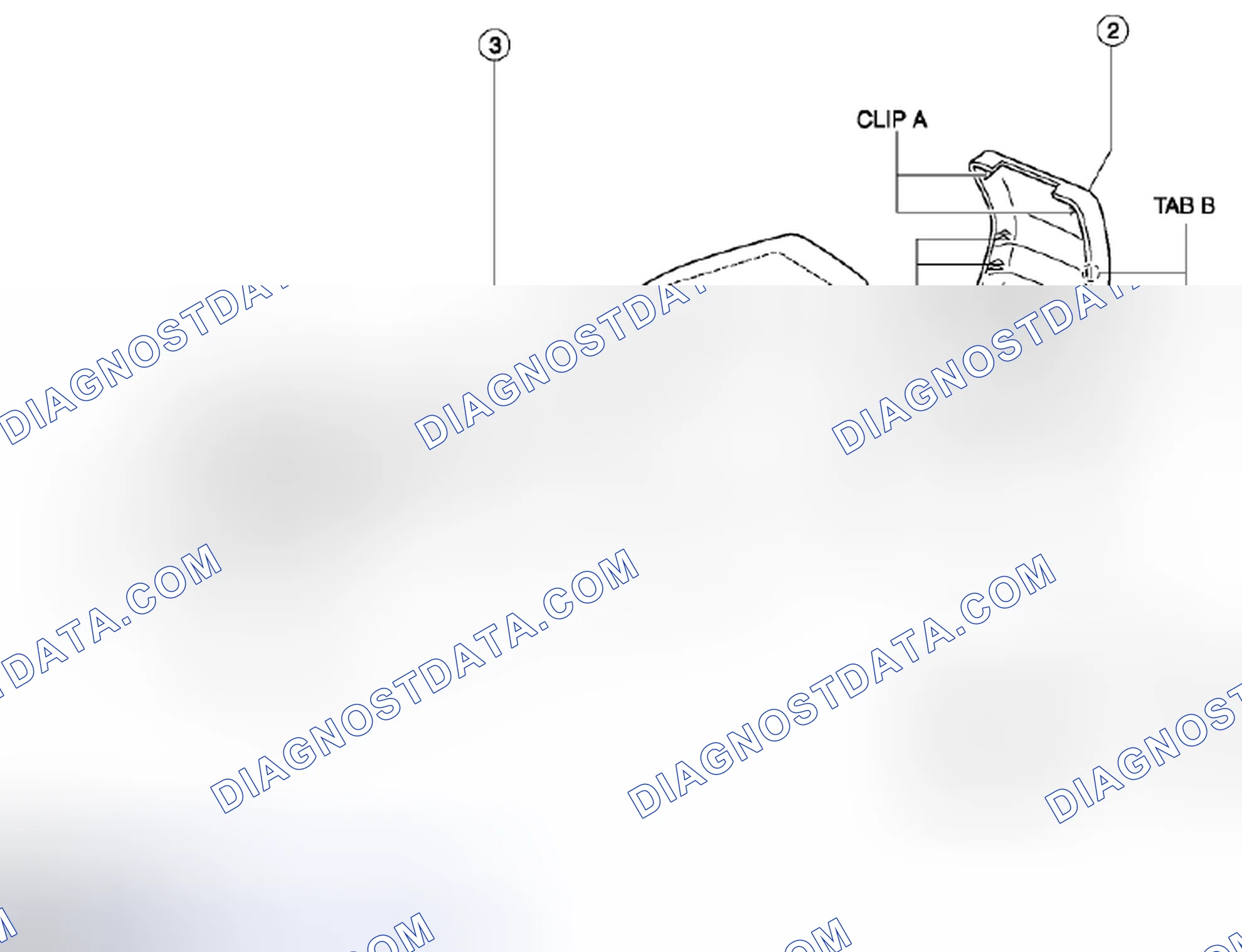 Scheme 38: Vehicles Without Rear Ventilator Grille