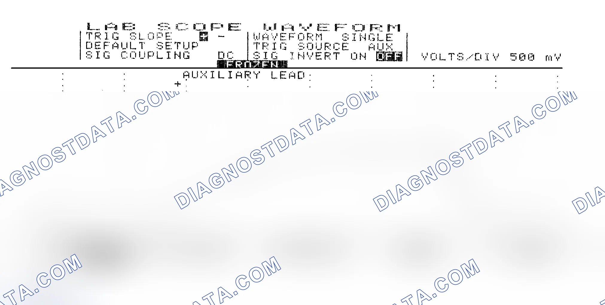 Scheme 14: Single Injector w/Excessive Current Flow - Current Pattern