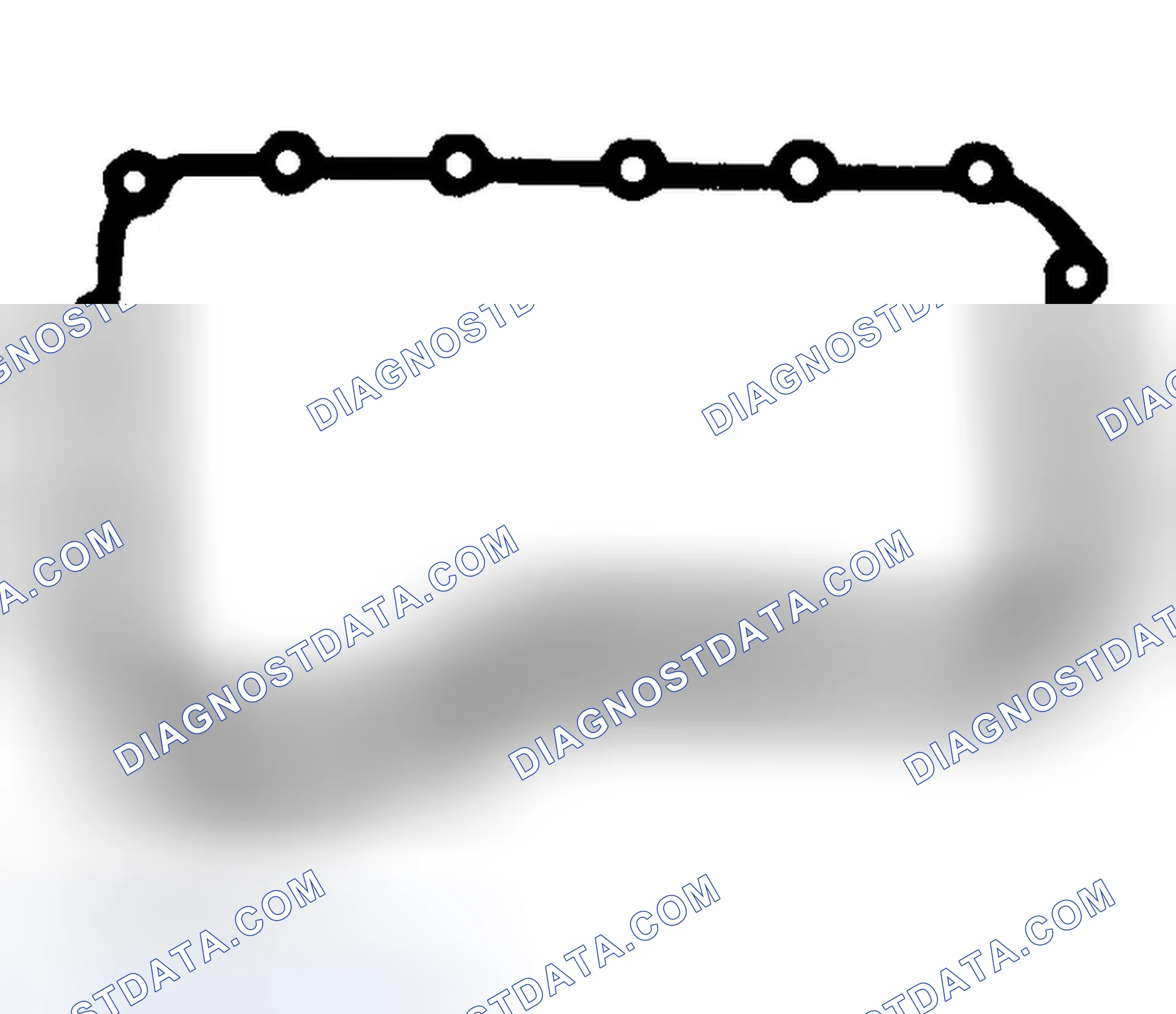 Scheme 14: Identifying Oil Pan Gasket (F4E-III/F4E Type "F")
