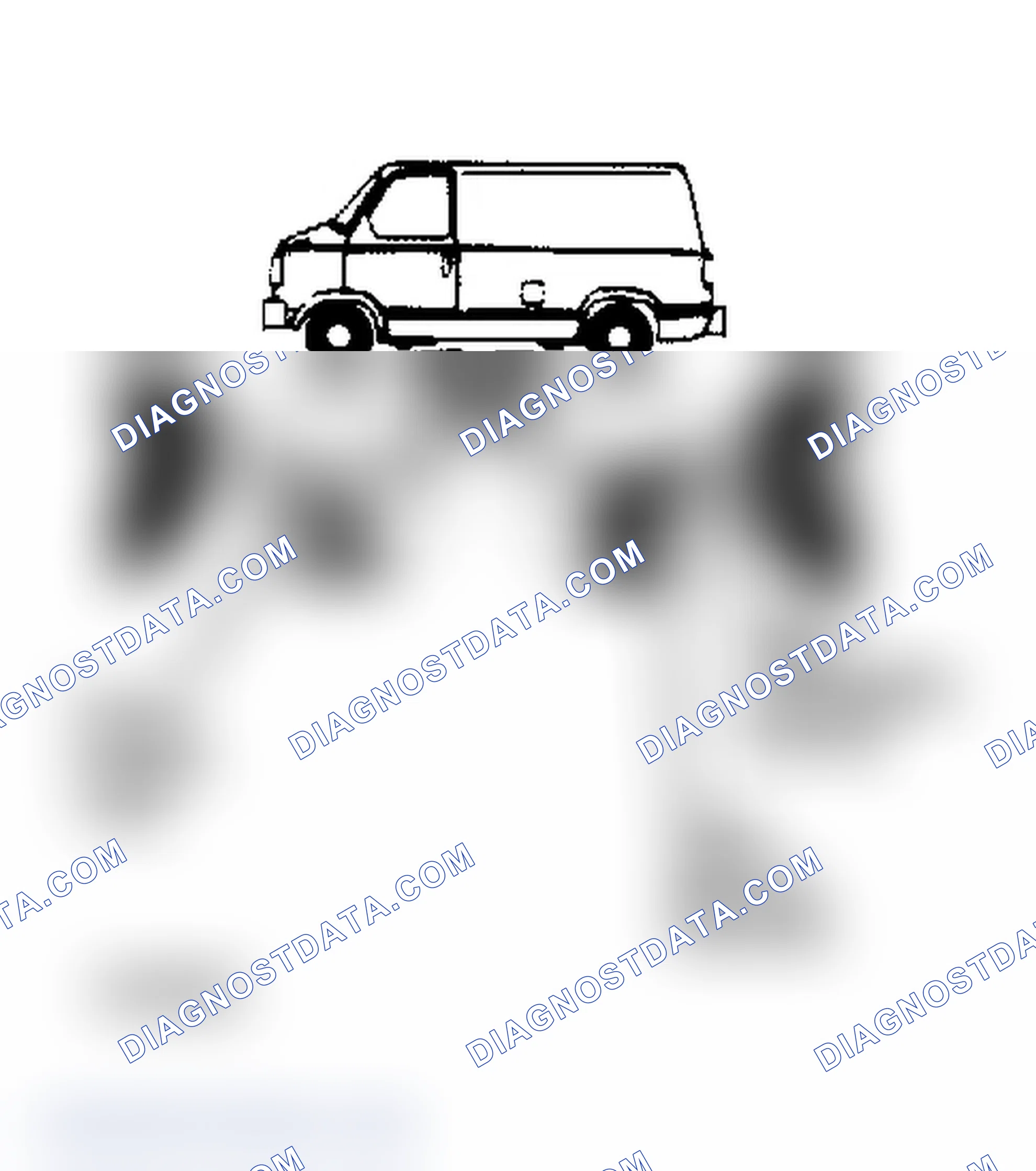 Scheme 8: Jacking Points (Astro Van & Safari Van)