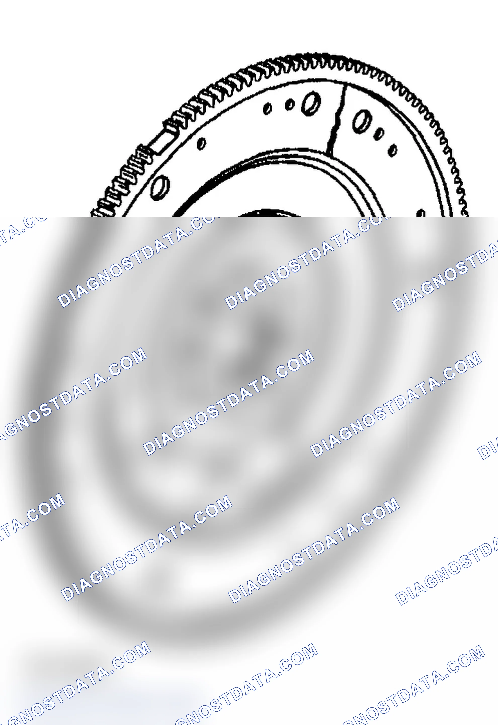 Scheme 321: Engine Flywheel Cleaning and Inspection