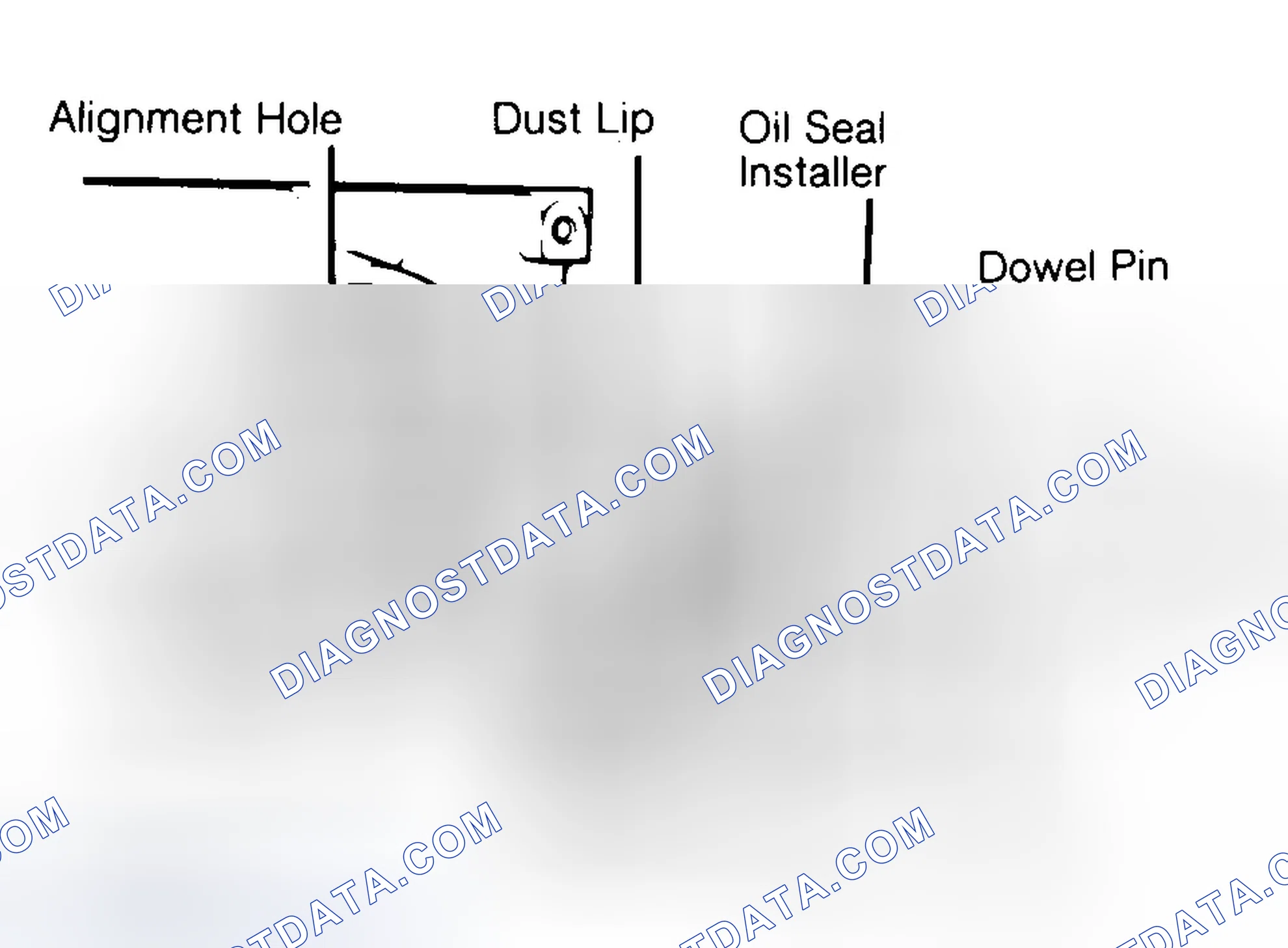 Scheme 10: Installing Typical One-Piece Oil Seal