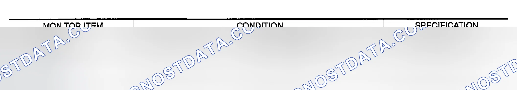 Scheme 843: CONSULT-II Reference Value in Data Monitor Mode