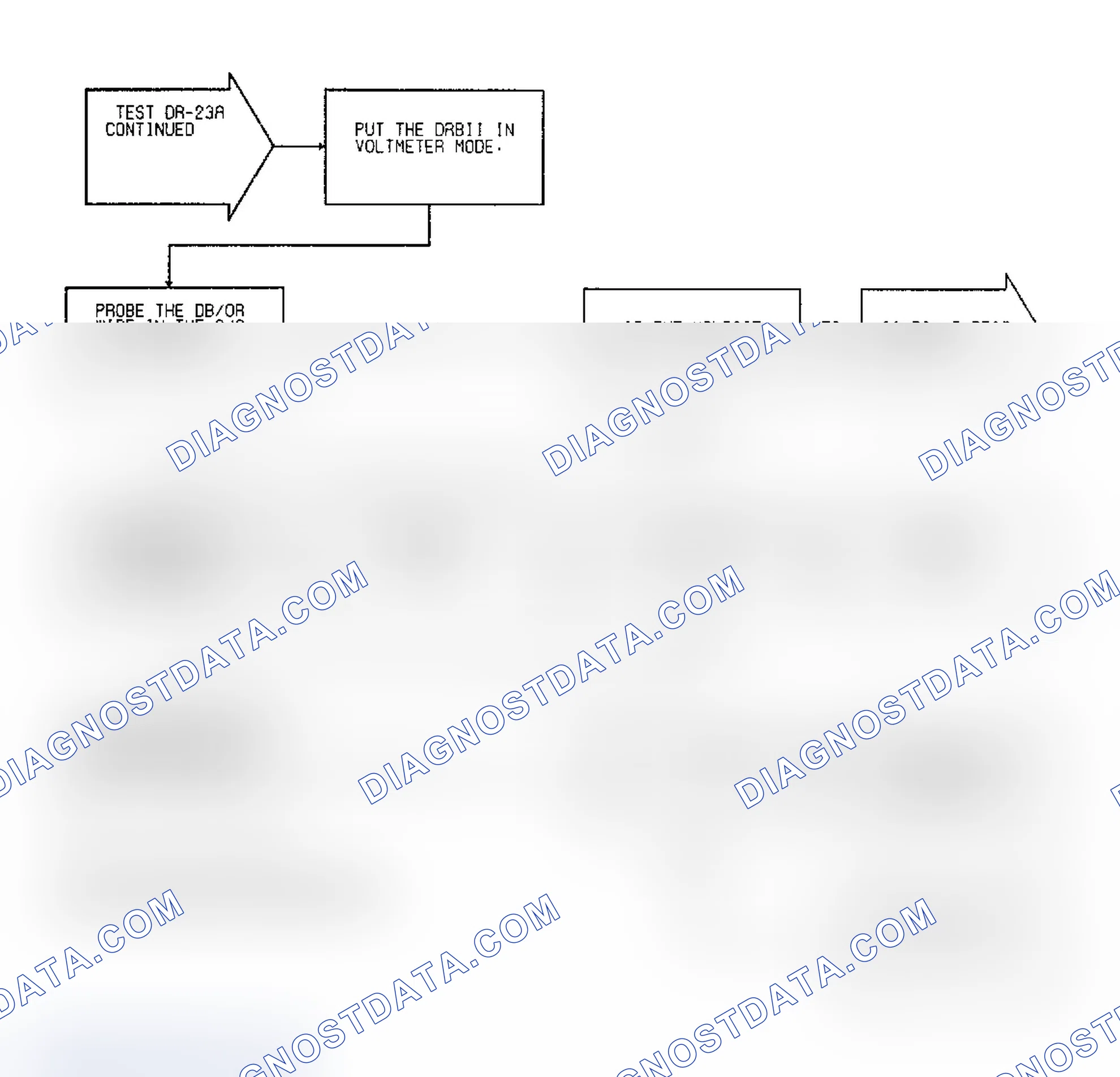 Scheme 303: Test DR-23A Code 33: Diagnostic Flow Chart (2 of 3)