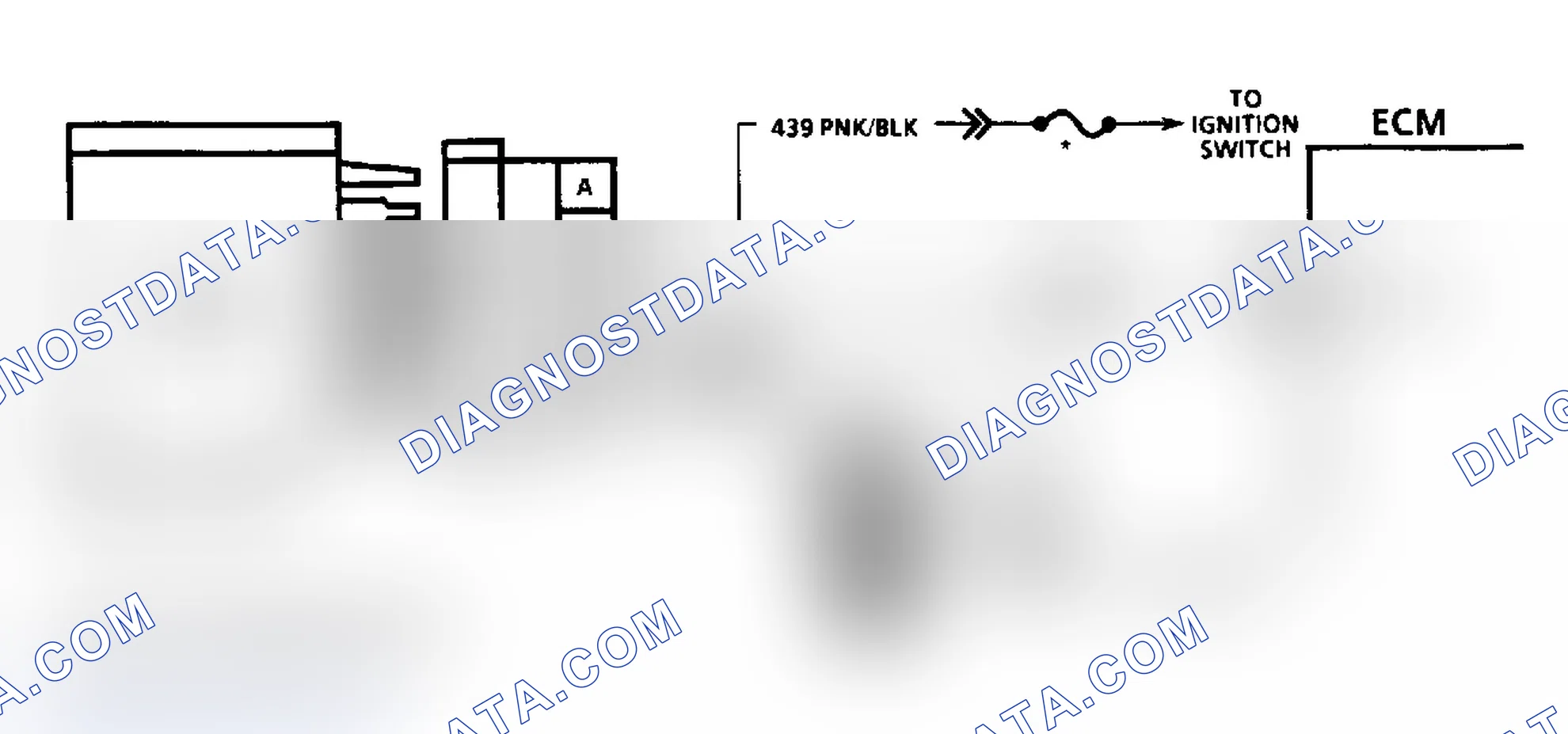 Scheme 291: CODE 43, Schematic, ESC W/ Spark Control Module (Exc. 3.1L)