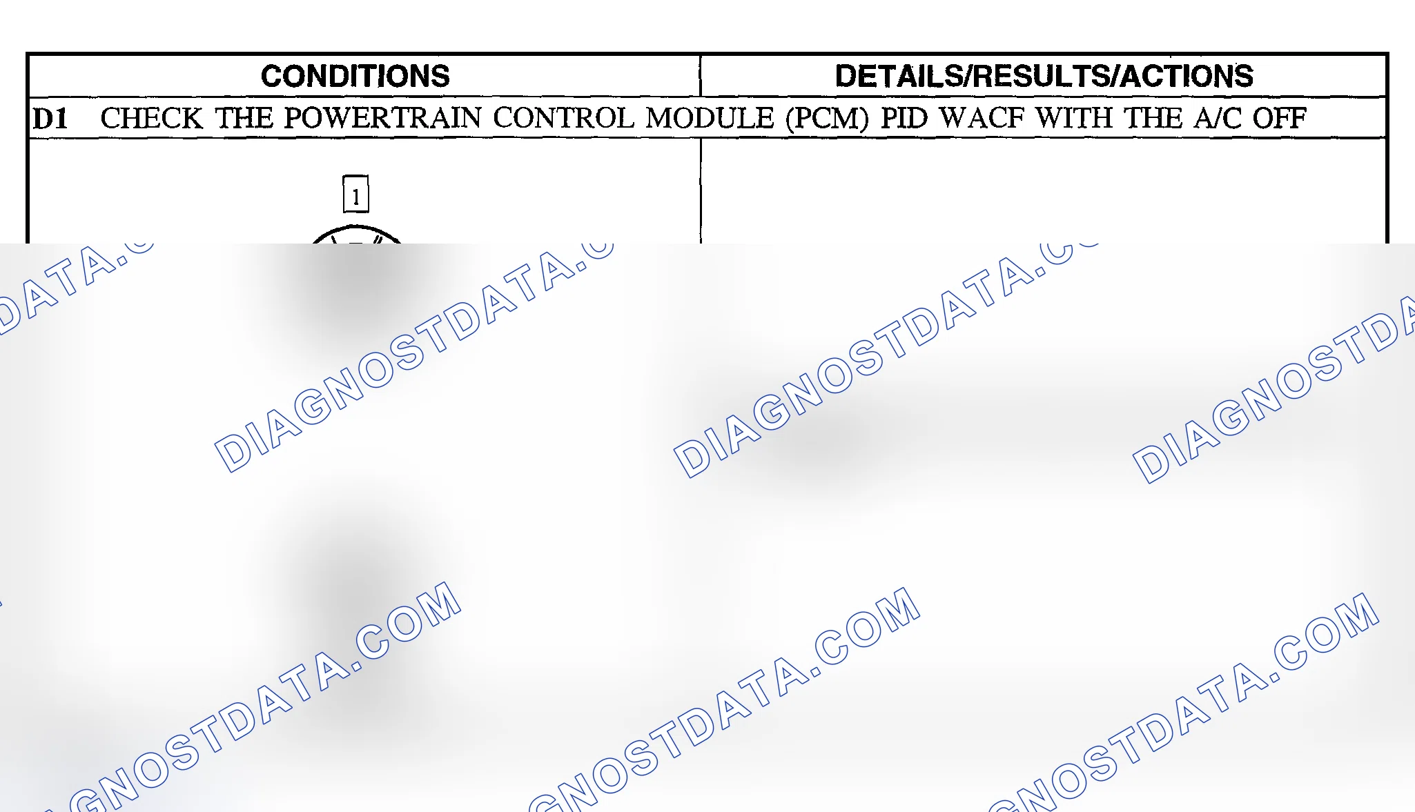 Scheme 122: Pinpoint Test D: The Air Conditioning (A/C) Is Always On