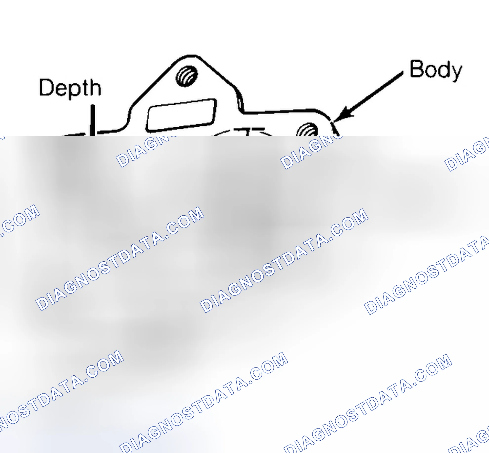 Scheme 35: Measuring Oil Pump Gear Cavity