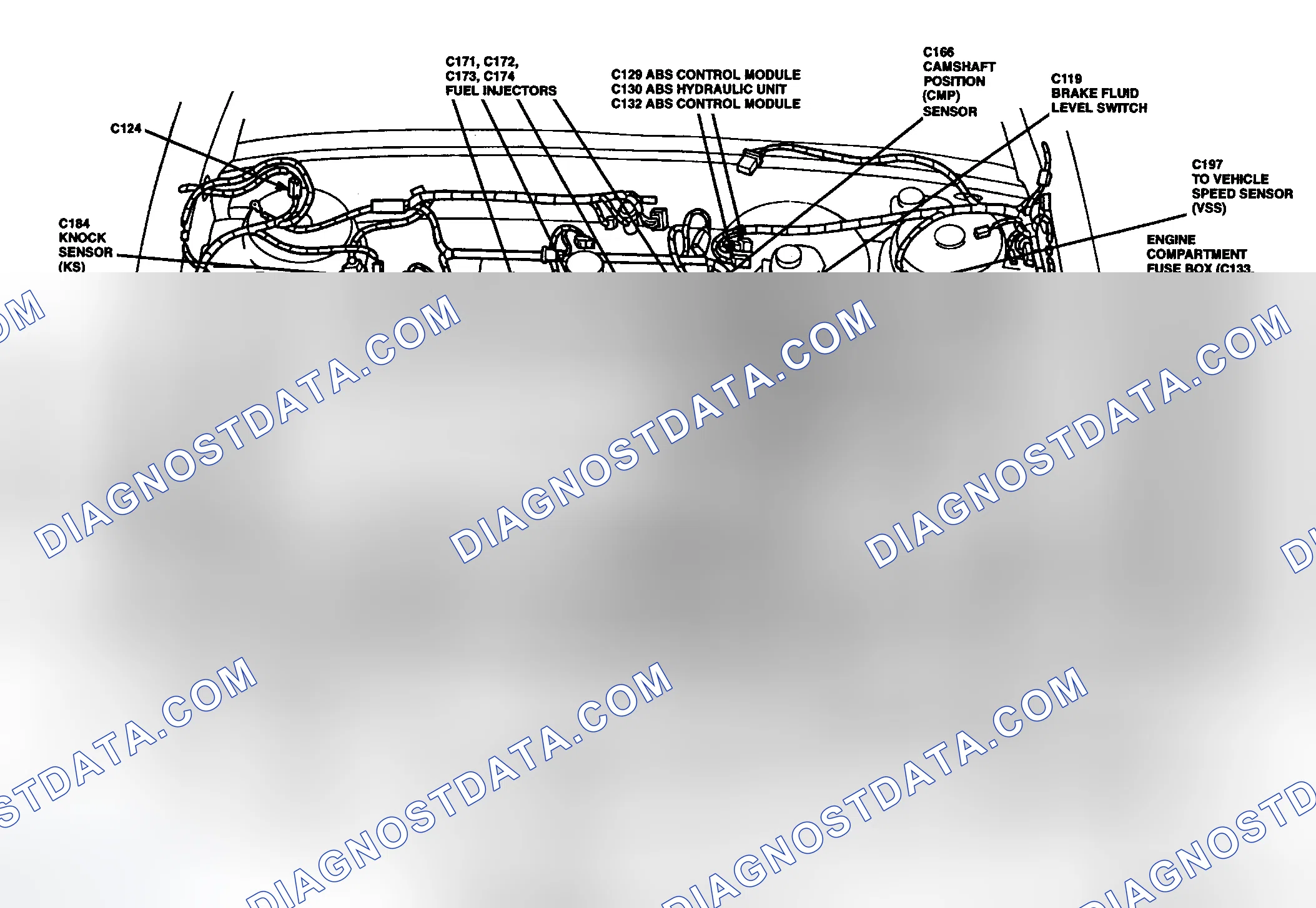 Scheme 1: ENGINE COMPARTMENT FUSE BOX