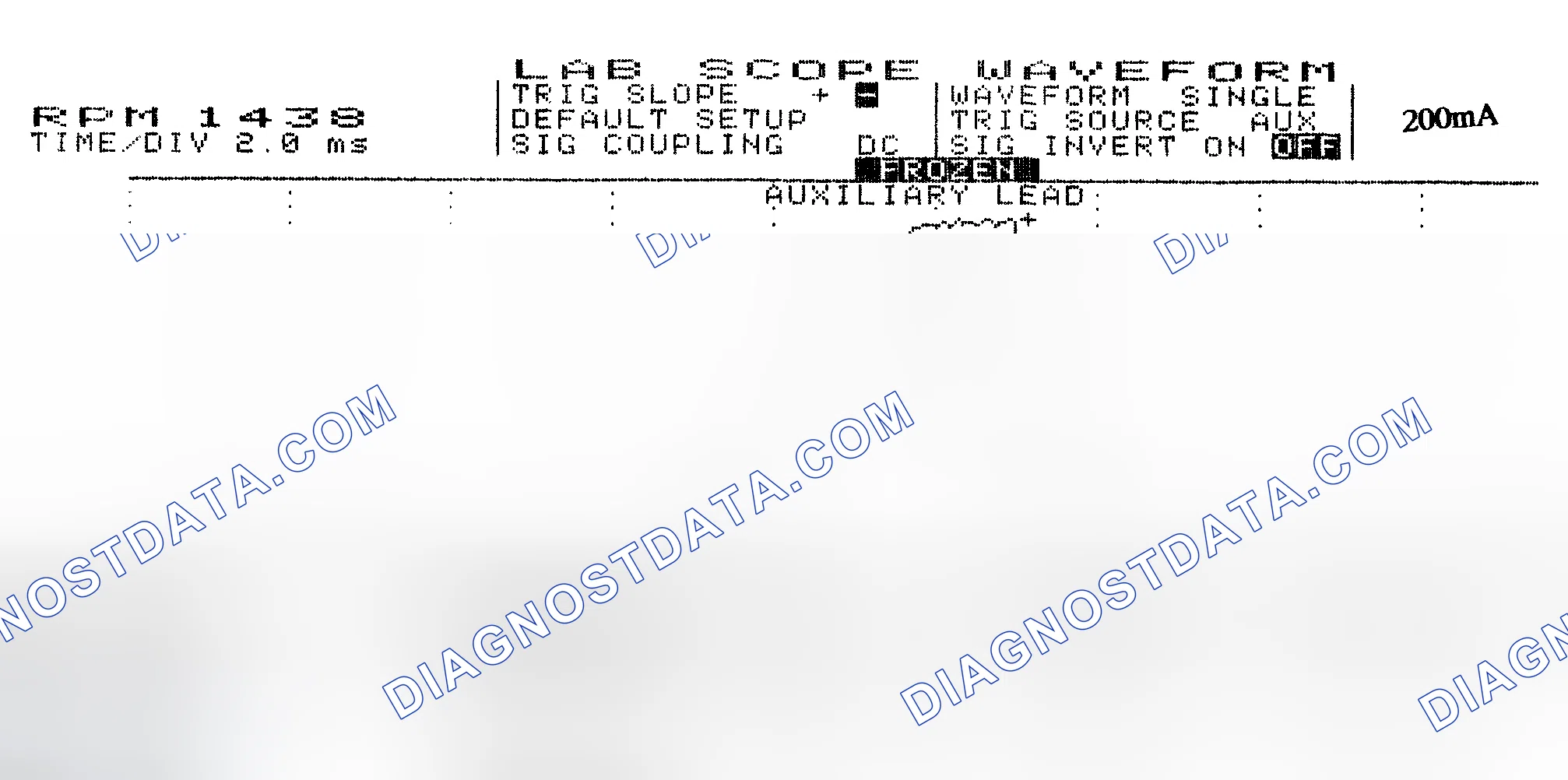 Scheme 15: Single Injector w/Normal Current Flow - Current Pattern