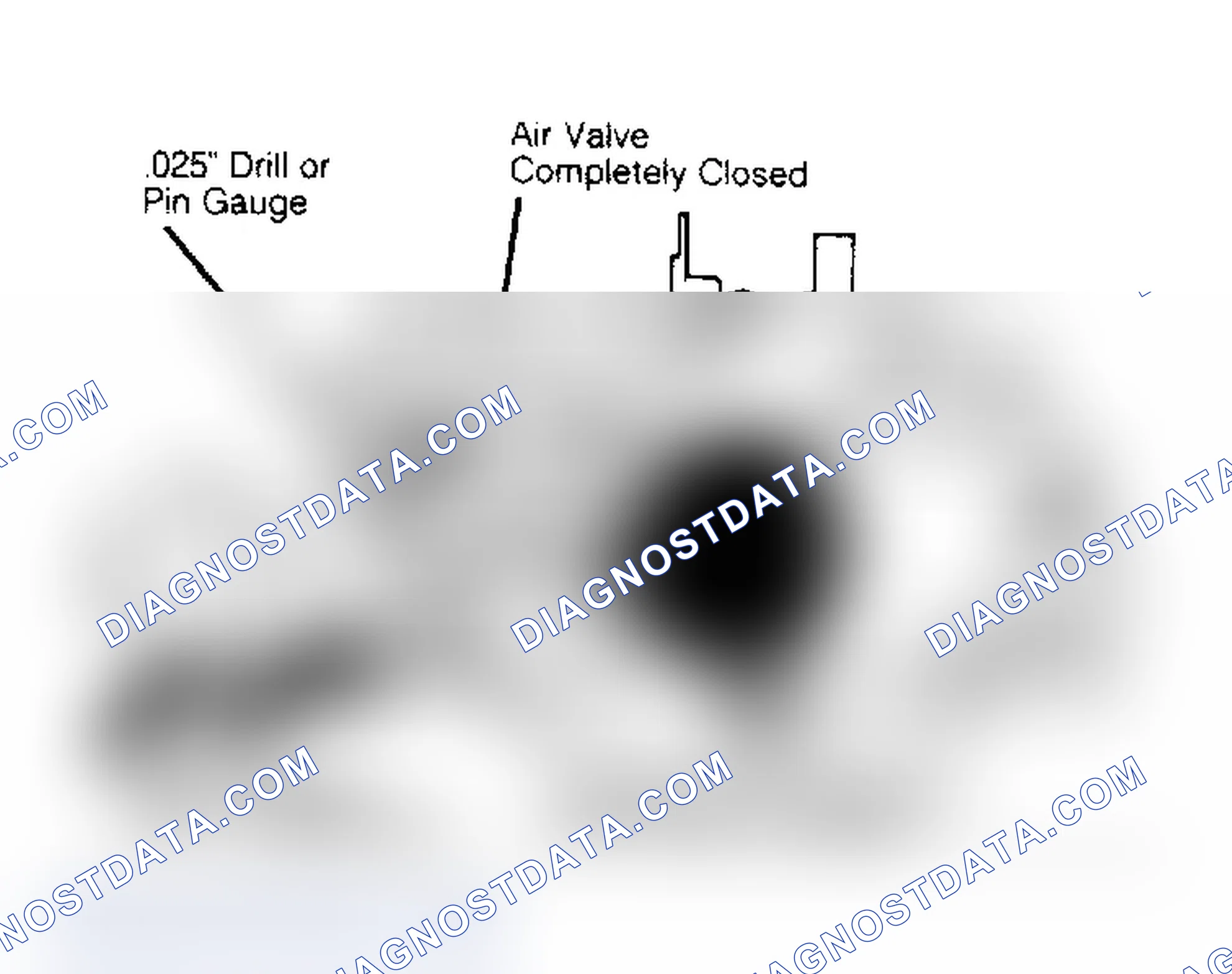 Scheme 15: Air Valve Rod Adjustment - Rear Air valve must be completely closed.