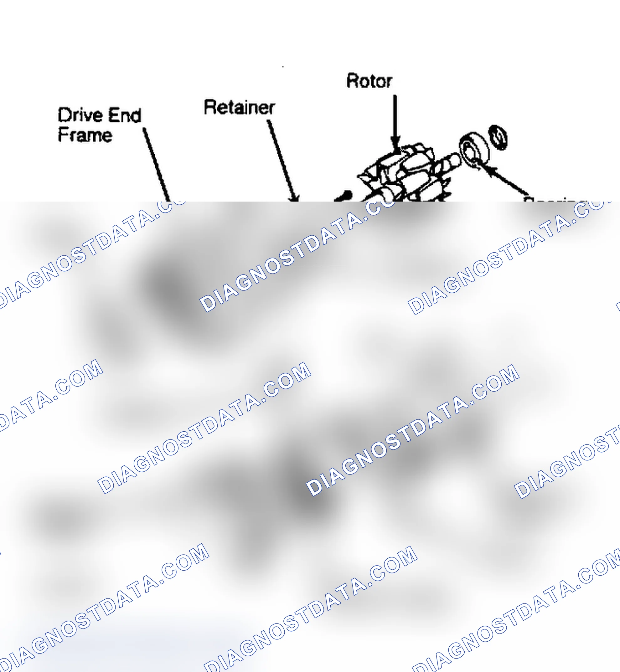 Scheme 1: Exploded View of Nippondenso Alternator