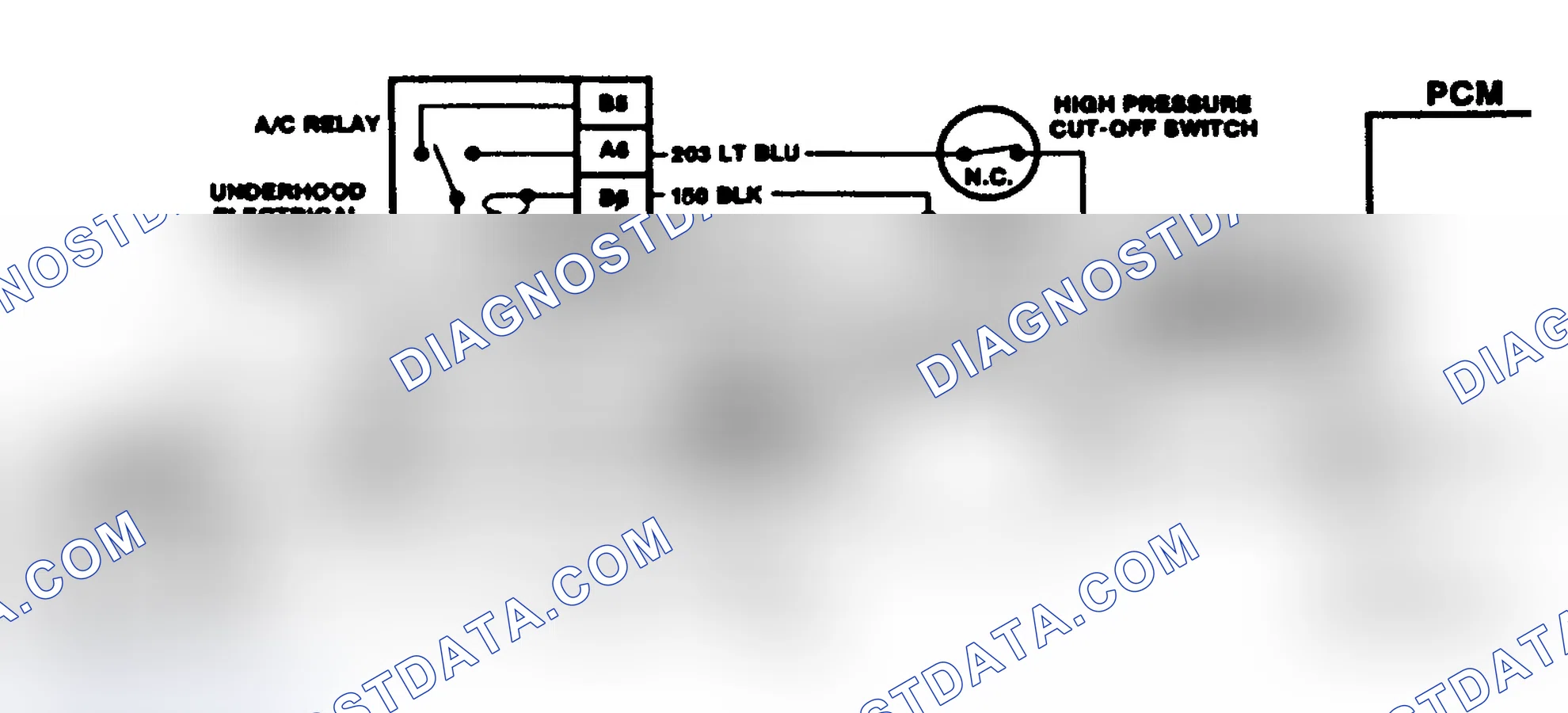 Scheme 46: A/C REQUEST SIGNAL CIRCUIT DIAGNOSIS